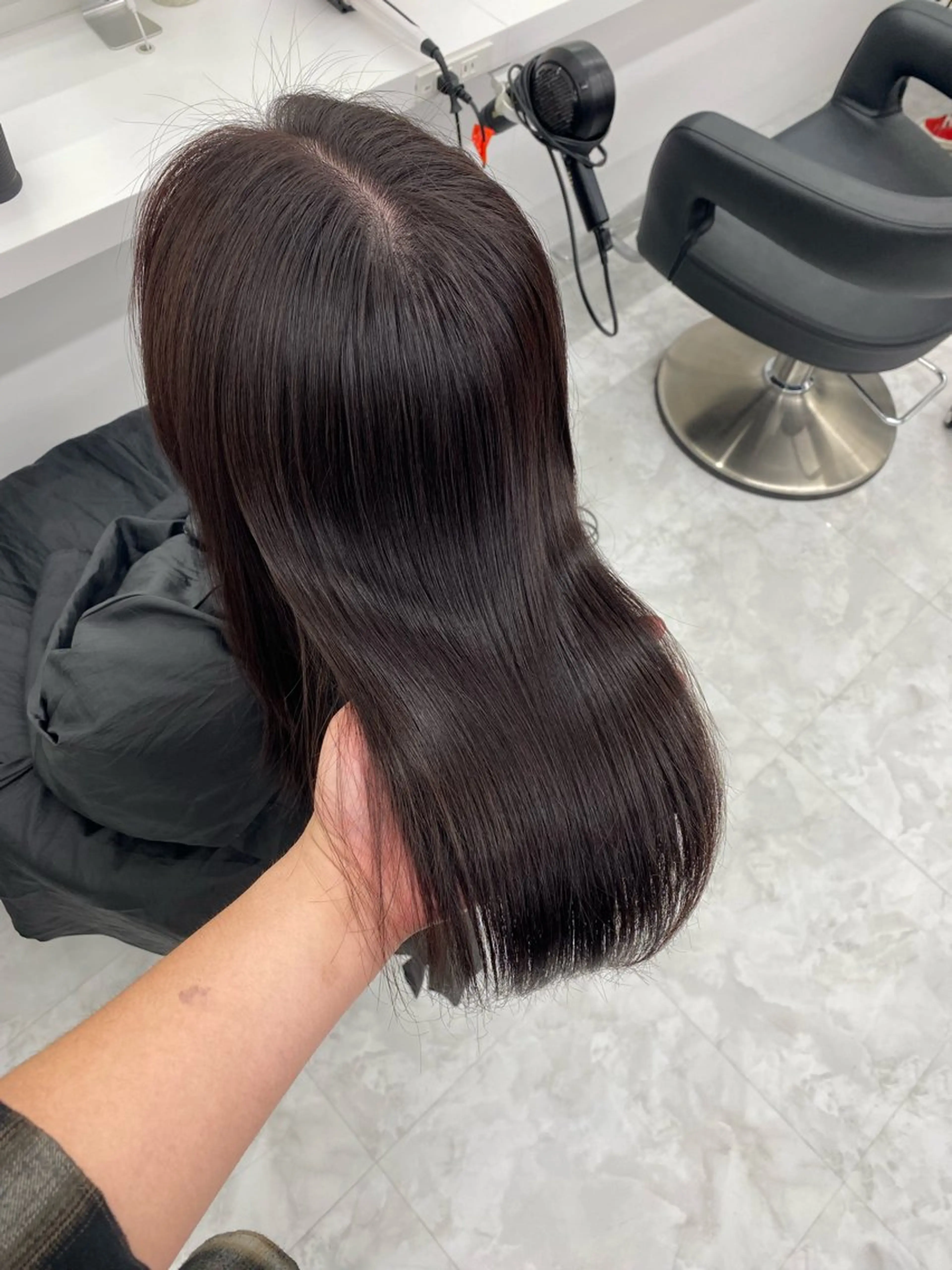 ロング カラー カット パーマ トリートメント 🔷似合わせメンズ カットKUMA🔷のヘアスタイル