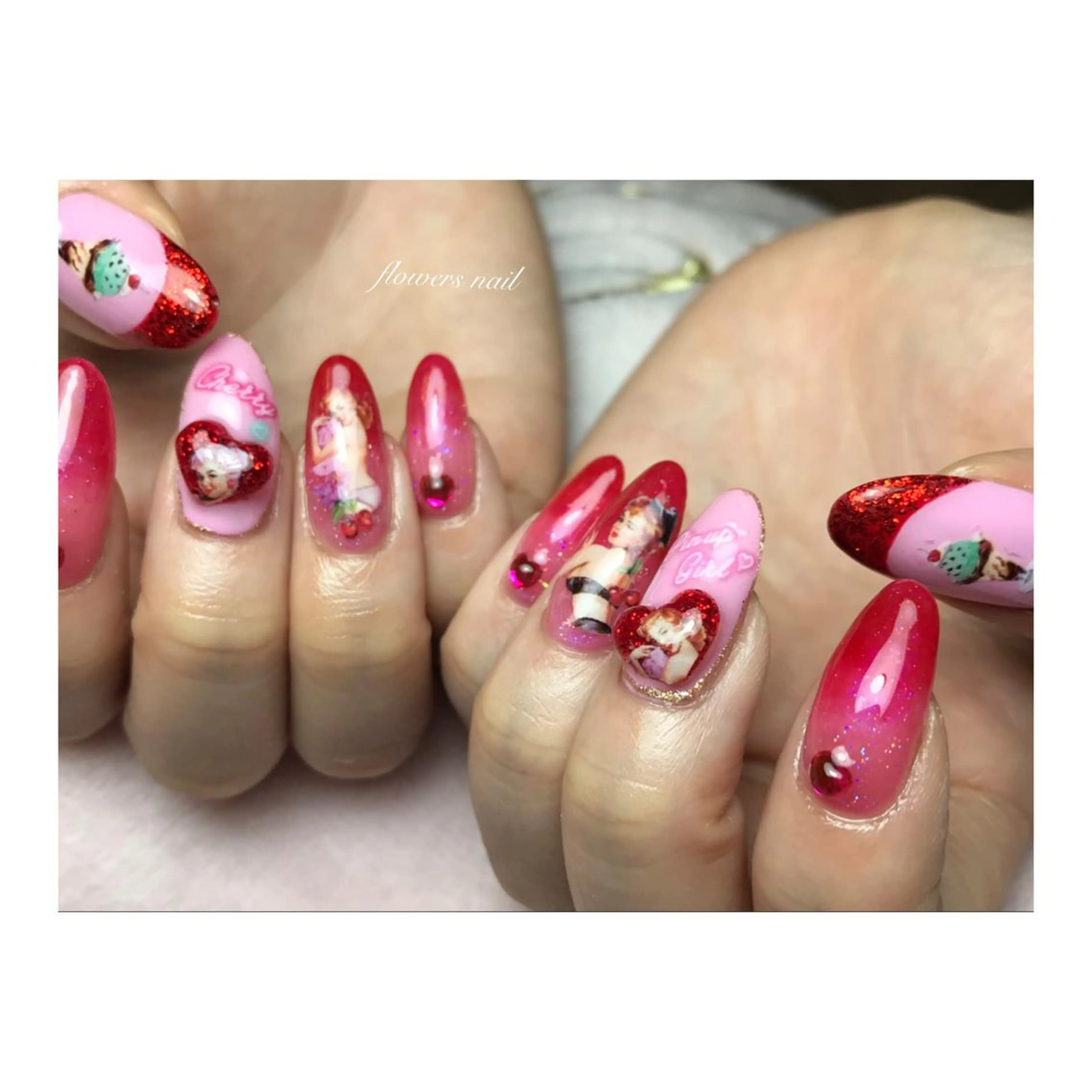 ネイル flowers nailのネイルデザイン