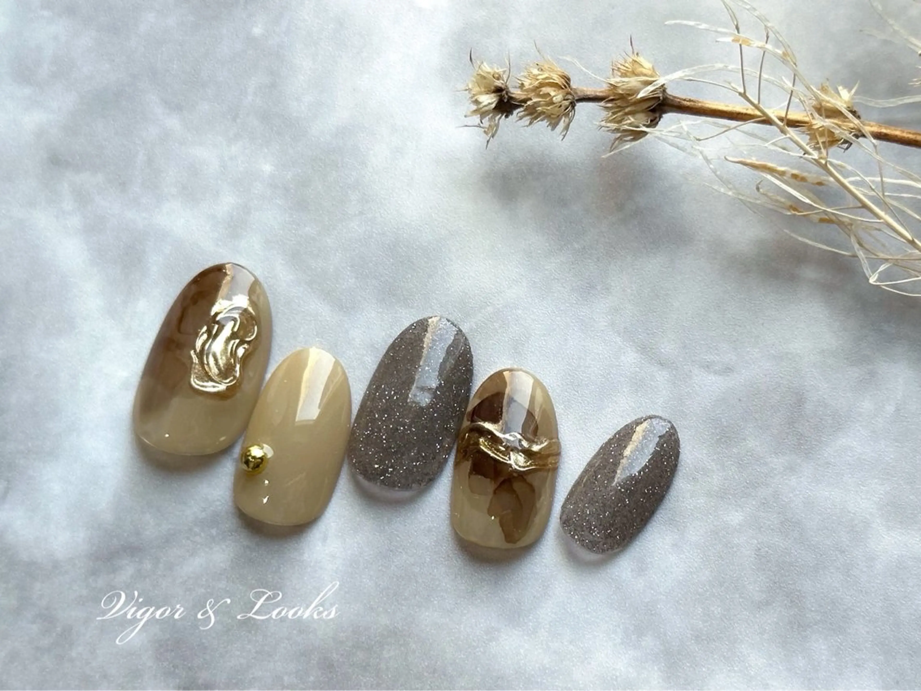 ネイル ハンドネイル Vigor＆Looks 白金所属・mng vigorのネイルデザイン