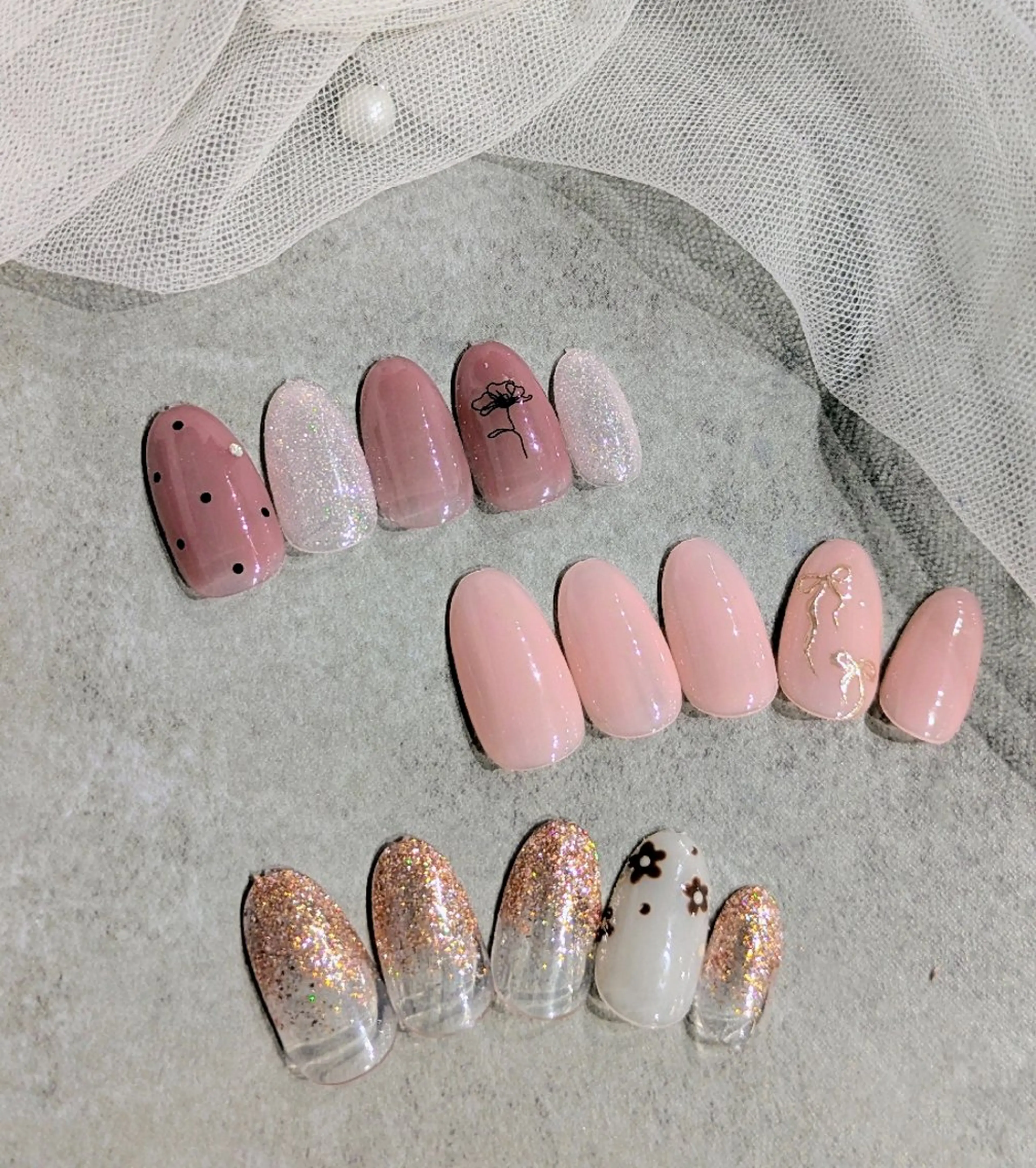 ネイル ハンドネイル Lycka yuikoのネイルデザイン