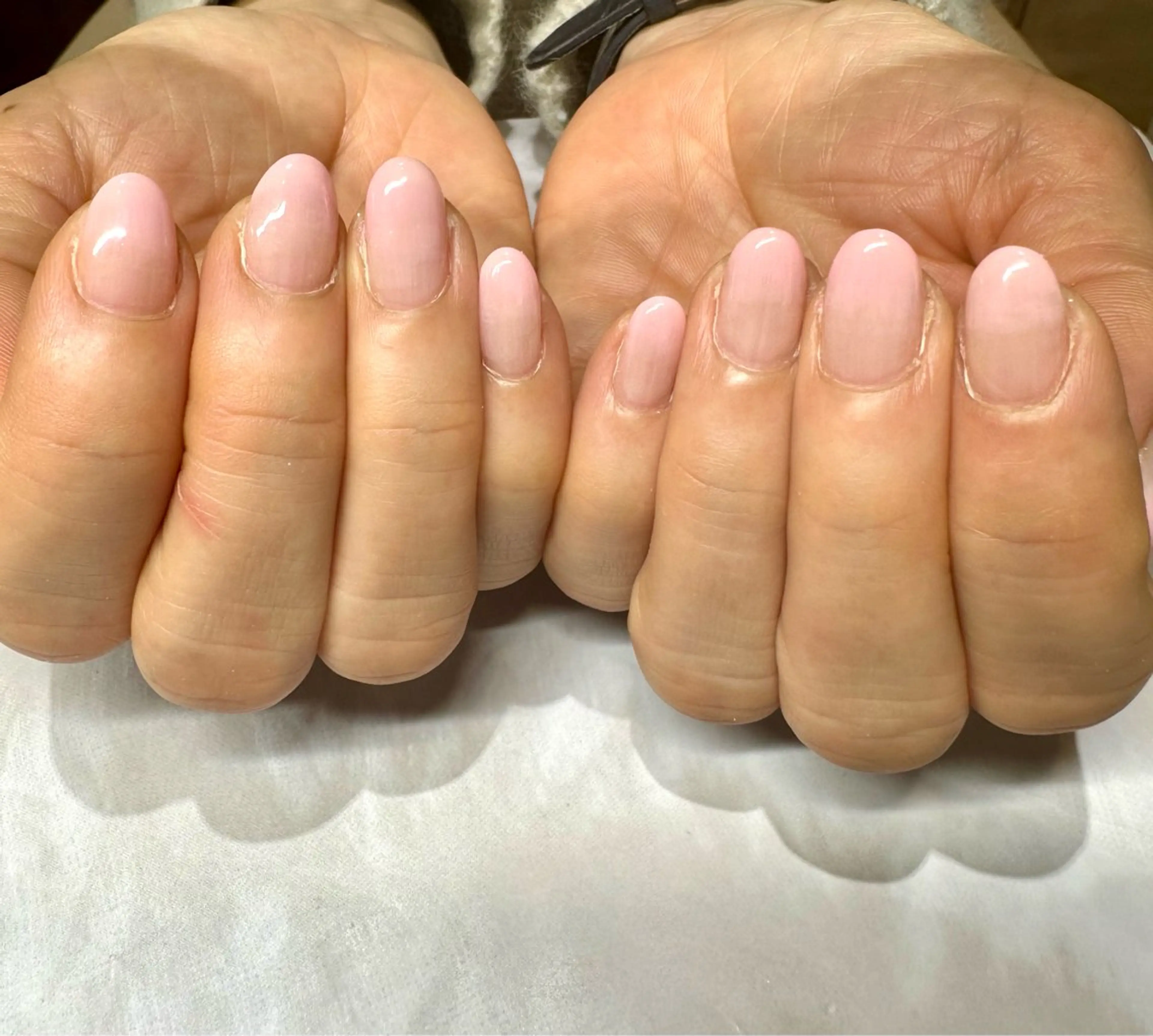 ネイル グラデーション ピンク ハンドネイル Tanemoto所属・Ueda Rieのネイルデザイン