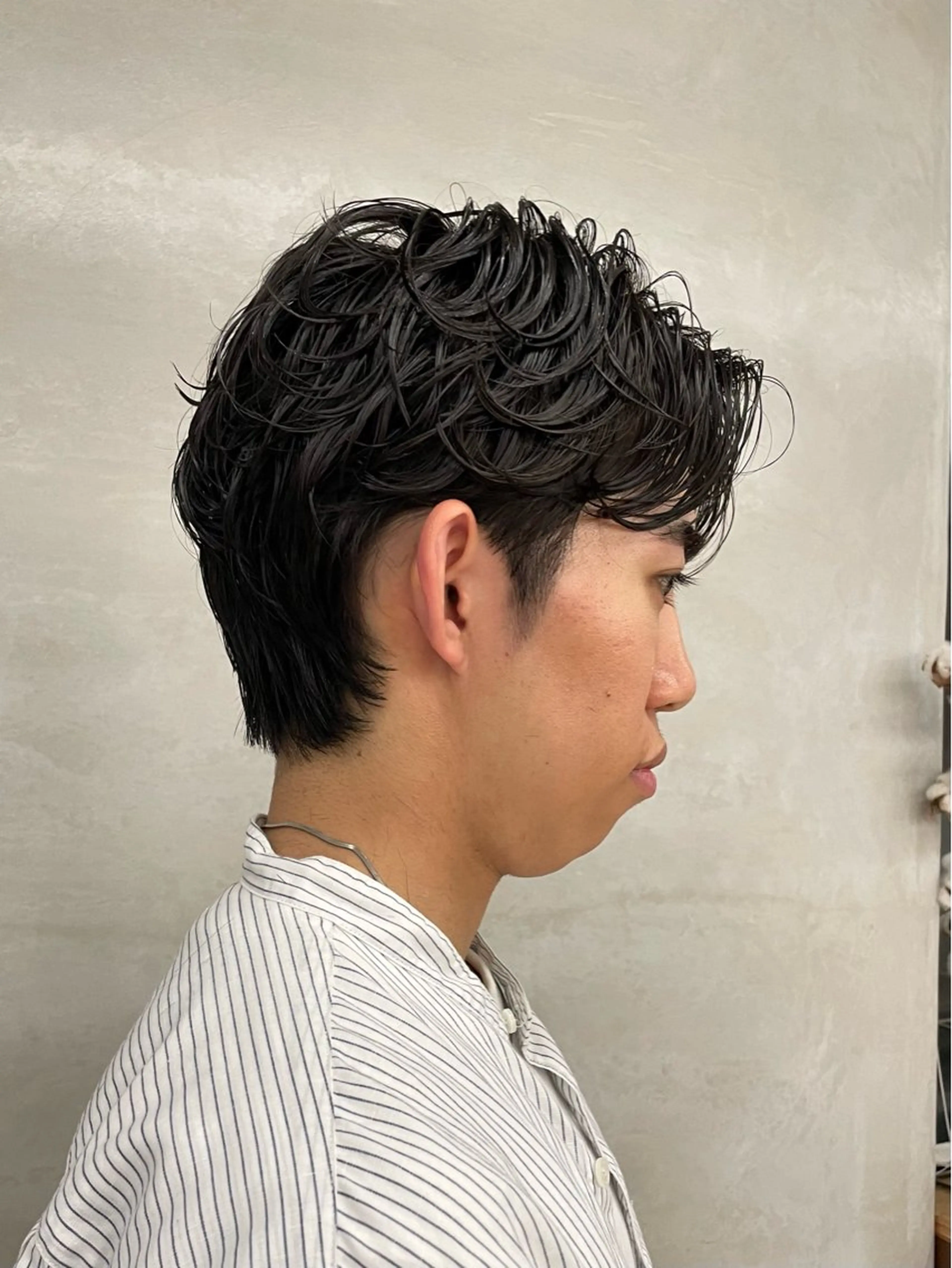 パーマ メンズ カルマパーマ メンズパーマ 【ブリーチ特化】 イマダナツミのヘアスタイル