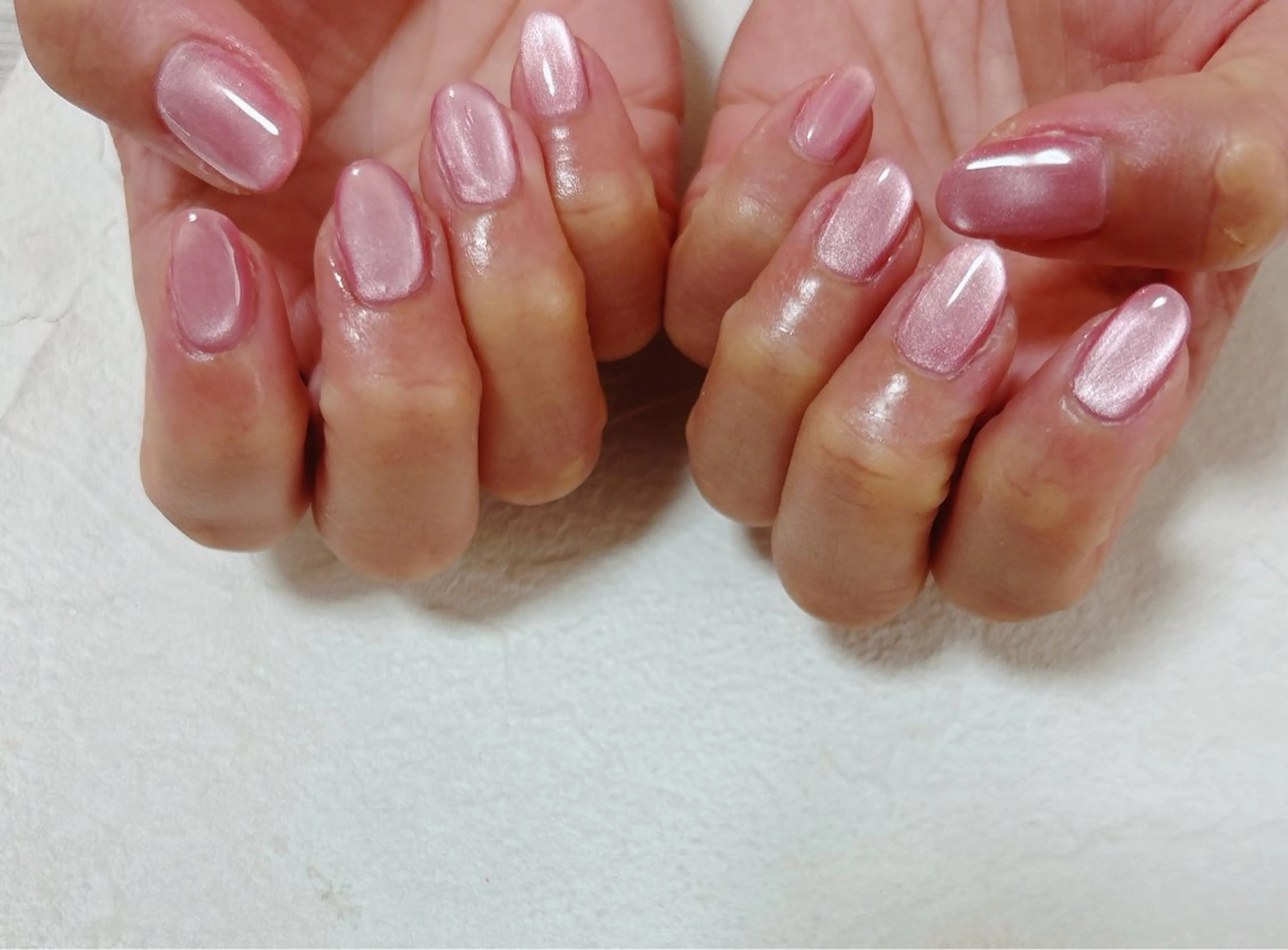 ネイル オーロラネイル フットネイル フレンチネイル ジェルネイル マグネットネイル ハンドネイル Mogu nail 二子玉川のネイルデザイン