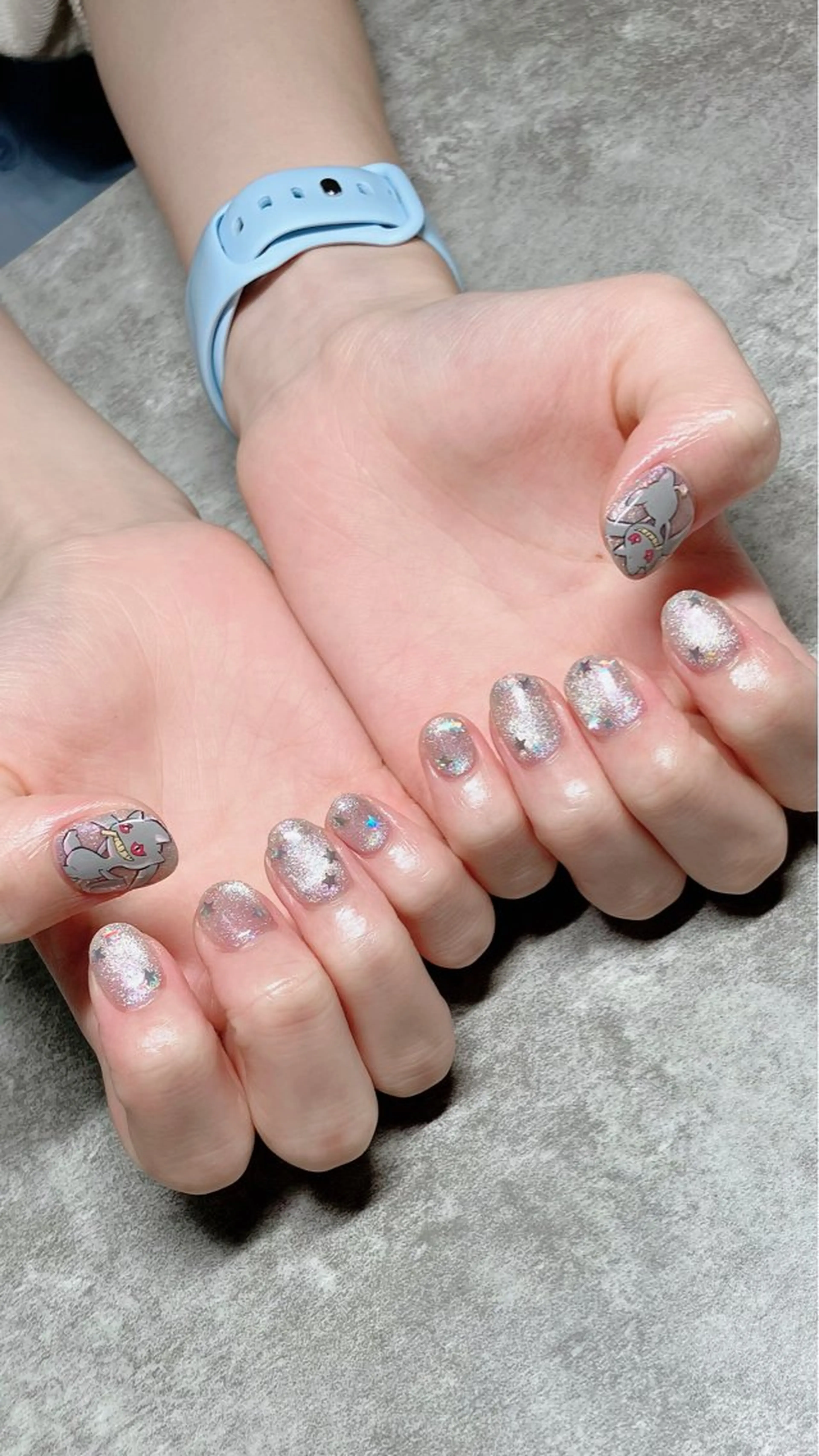 ネイル ハンドネイル ハンドケア haleyume所属・shino🌟 痛ネイルのネイルデザイン