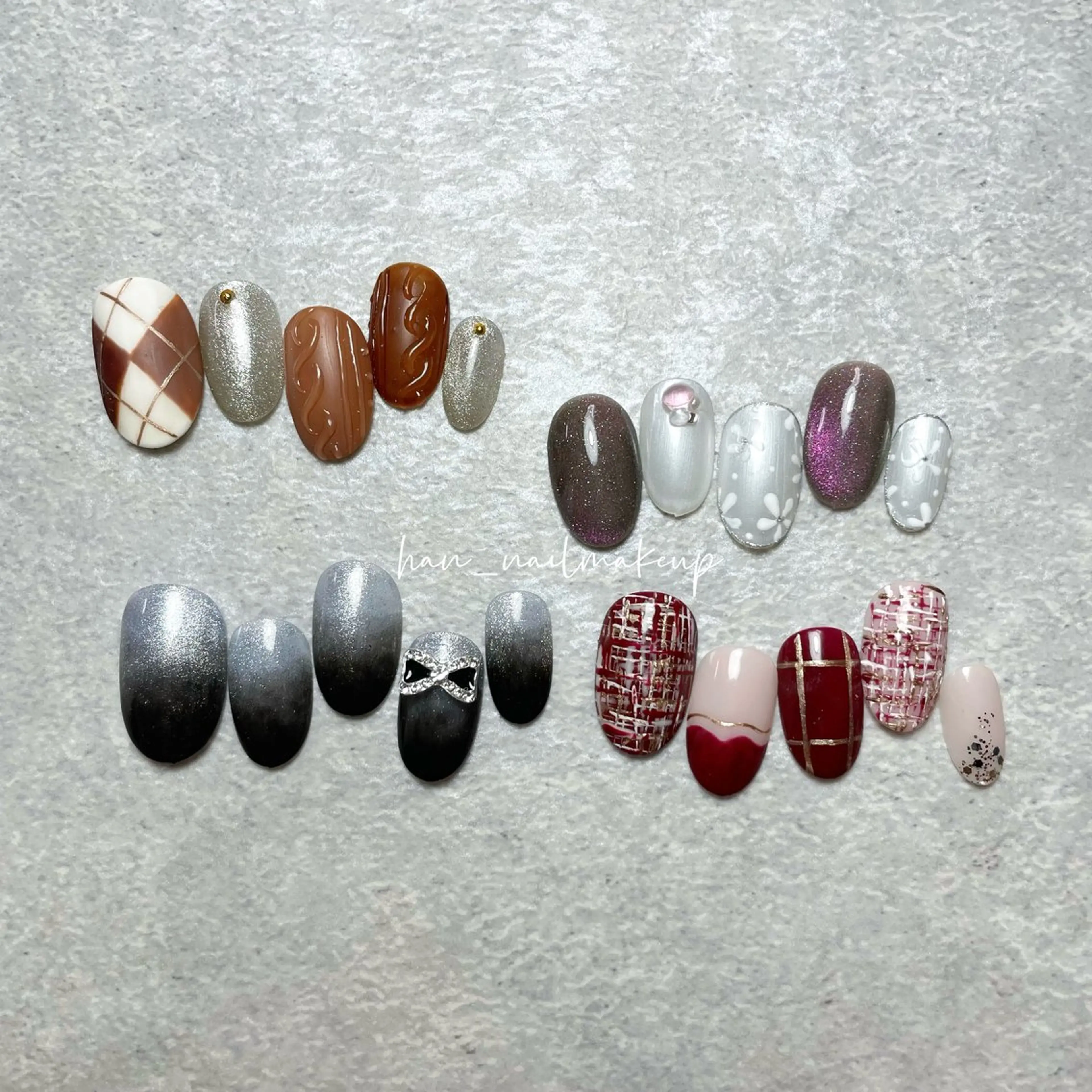 ネイル ハンドネイル Han Nail 【y&m】のネイルデザイン