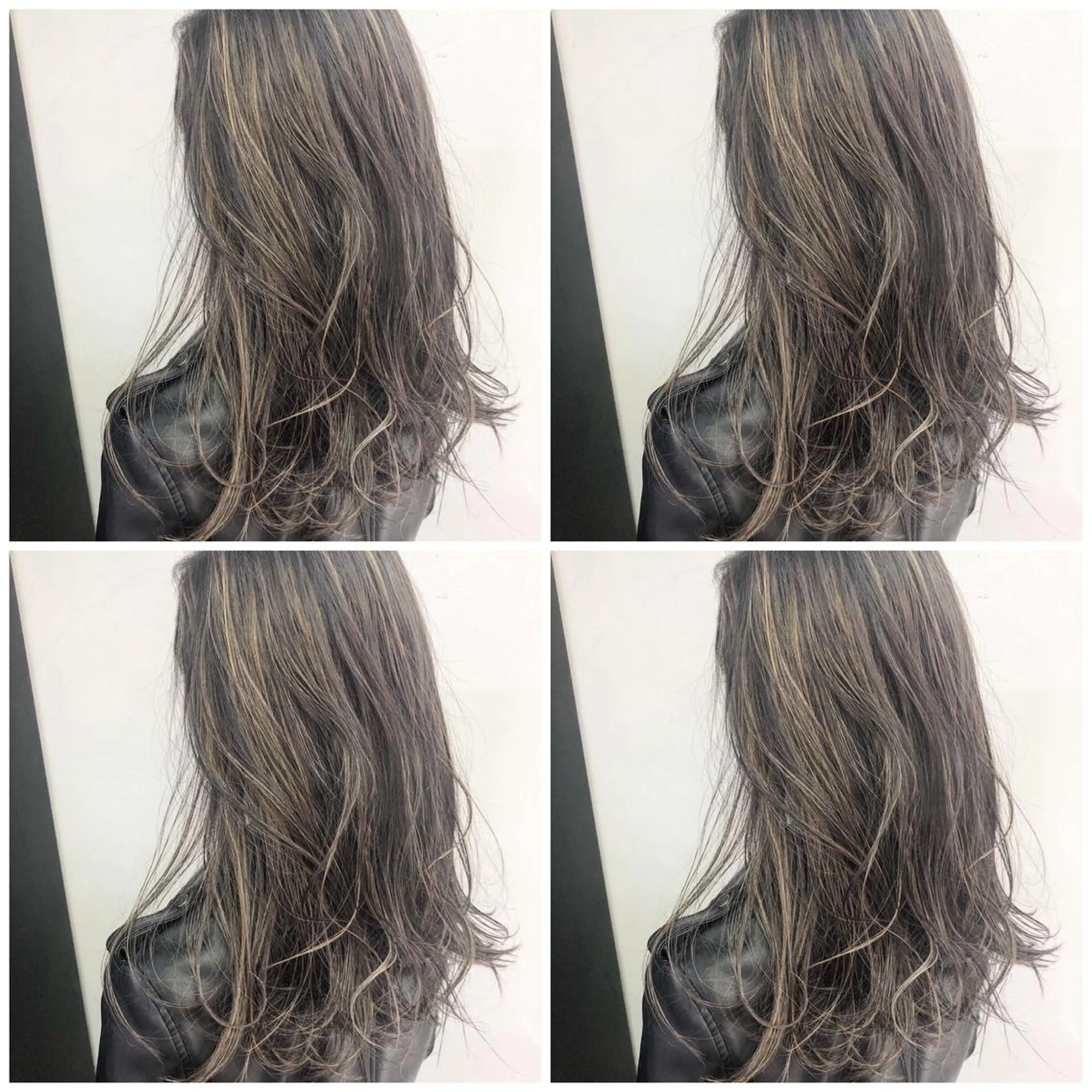セミロング カラー パーマ ヘアアレンジ メンズ キッズ ネイル マツエク・マツパ メンズハイライト 学生（メンズ向け） グラデーションカラー グレージュ ハイライトカラー 🇰🇷韓×中くびれ ヘア森田和貴のヘアスタイル