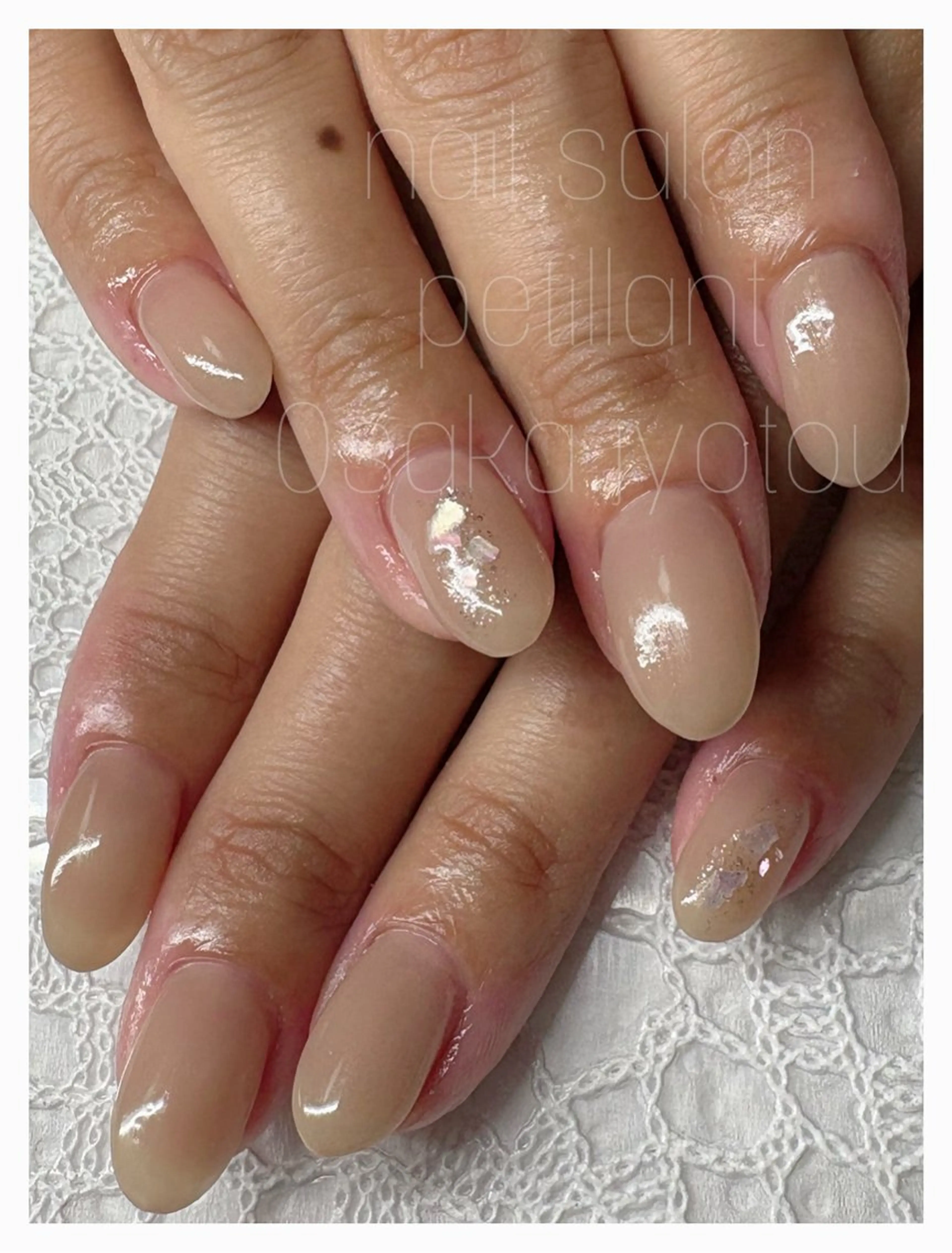 ネイル キラキラネイル シンプルネイル ハンドネイル ハンドケア petillant所属・nail salon petillantのネイルデザイン