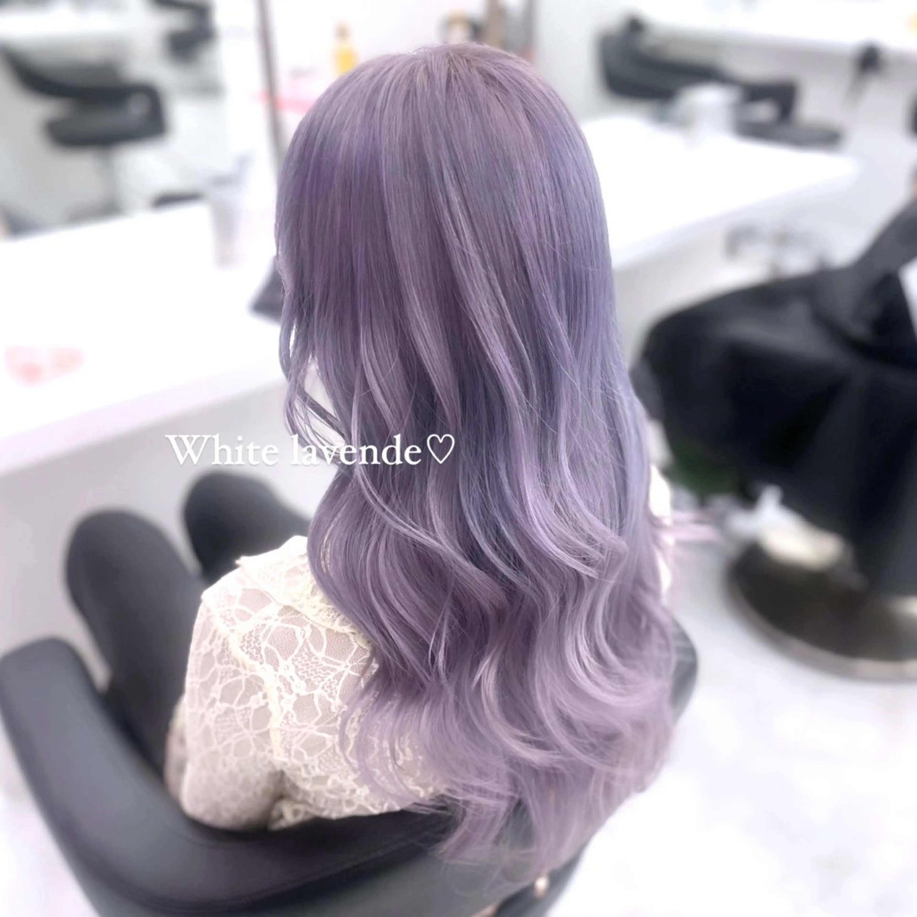 ロング カラー パーマ ヘアアレンジ メンズ キッズ ♥️韓国ヘア レイヤー♥️ゆりのヘアスタイル