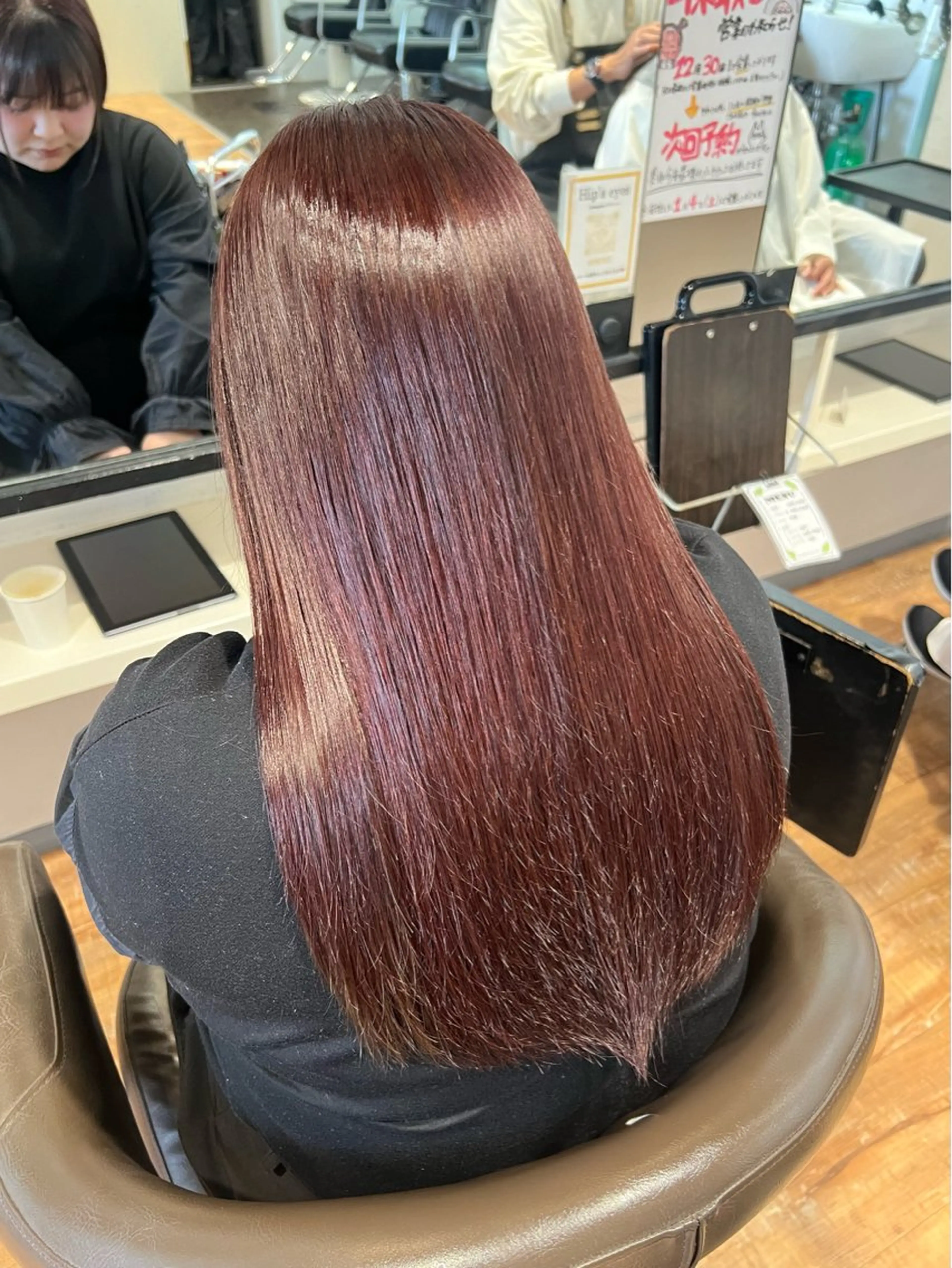 カラー ブラウンカラー レッドカラー ヘアカラー インナーカラー♡ Nanakoのヘアスタイル