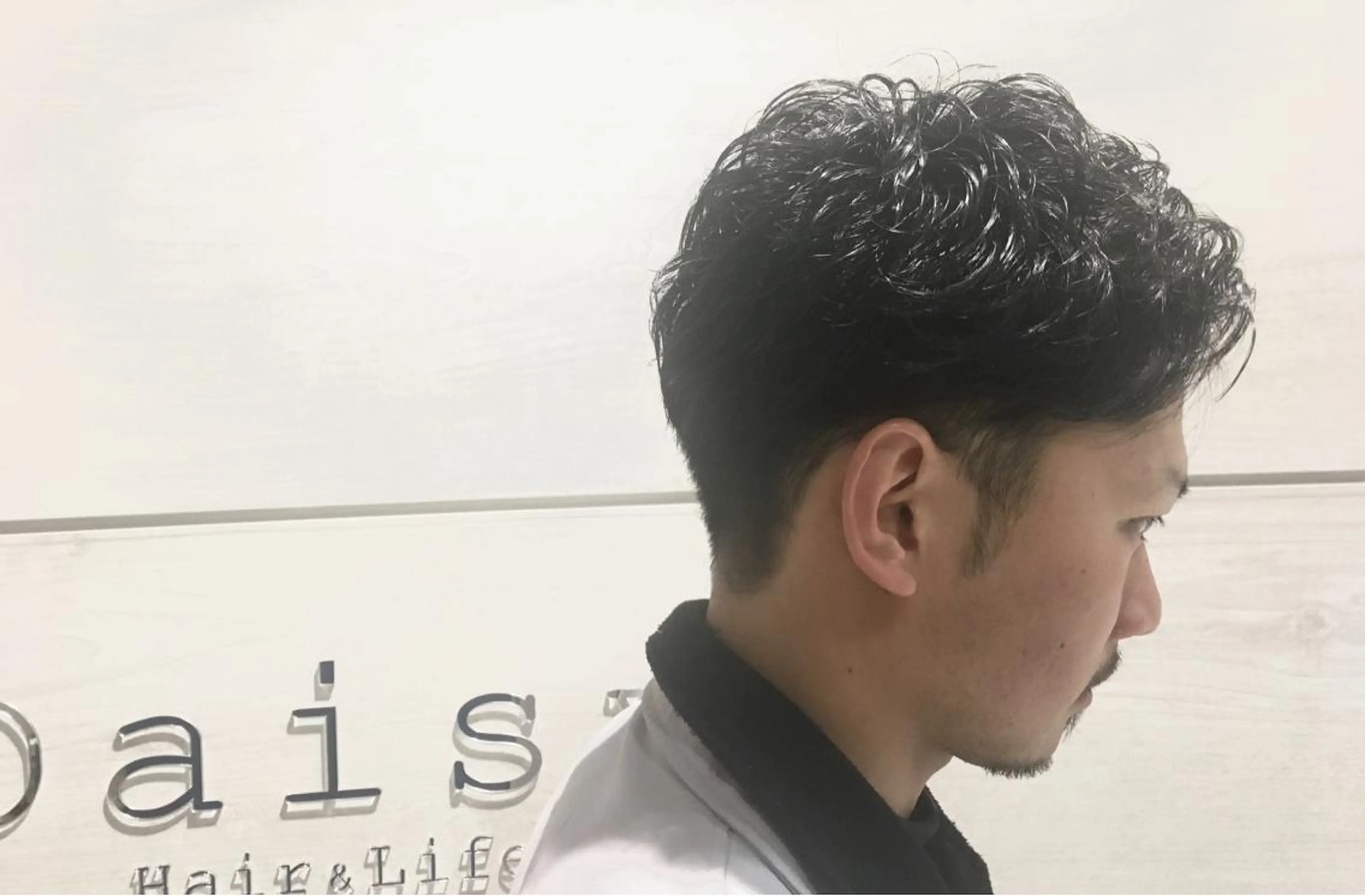 パーマ メンズ メンズパーマ salowin郡山所属・佐藤 結花のヘアスタイル