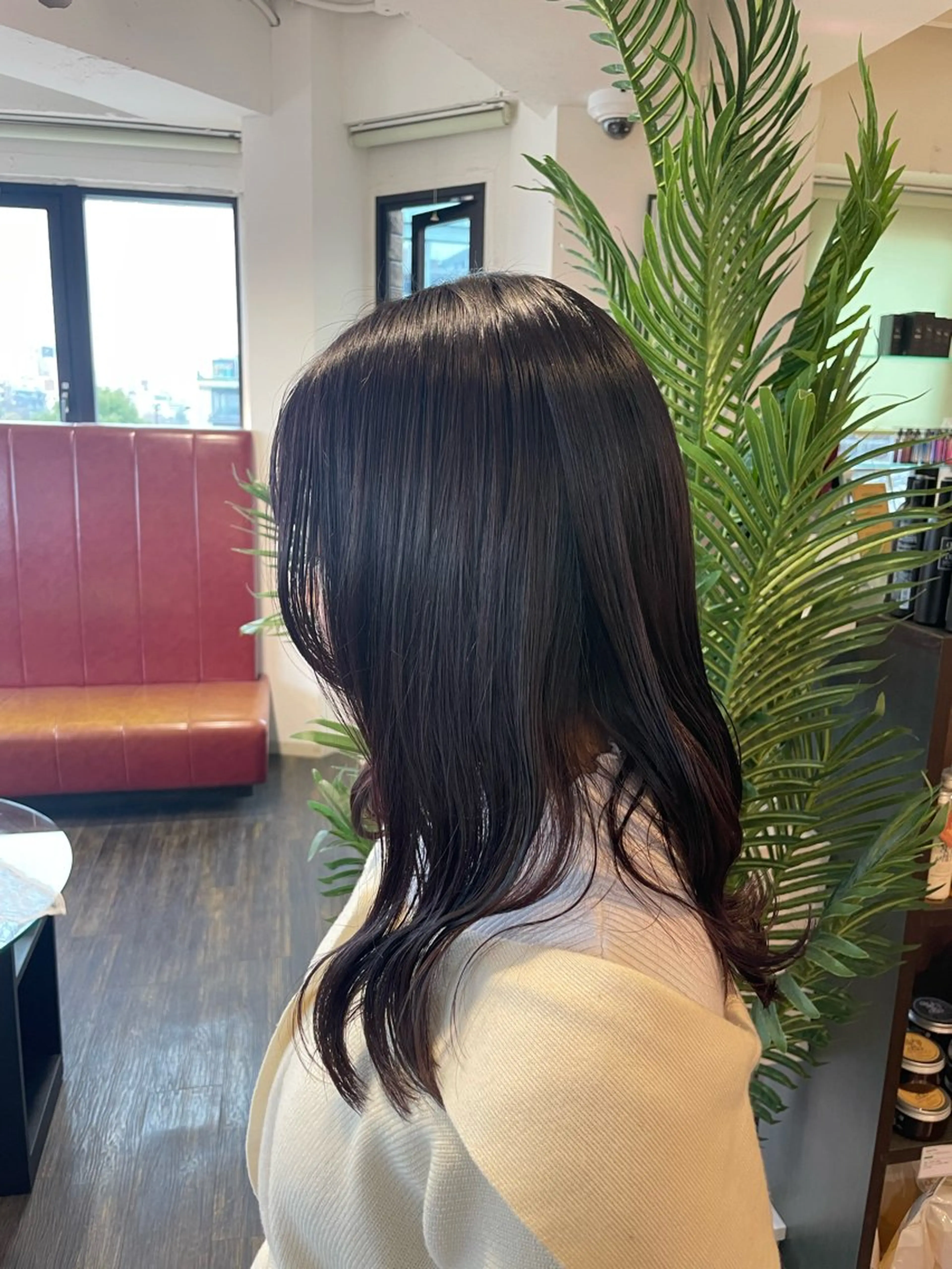 カラー ディープラベンダー ラベンダーカラー カット ヘアカラー 佐藤 綾郁のヘアスタイル