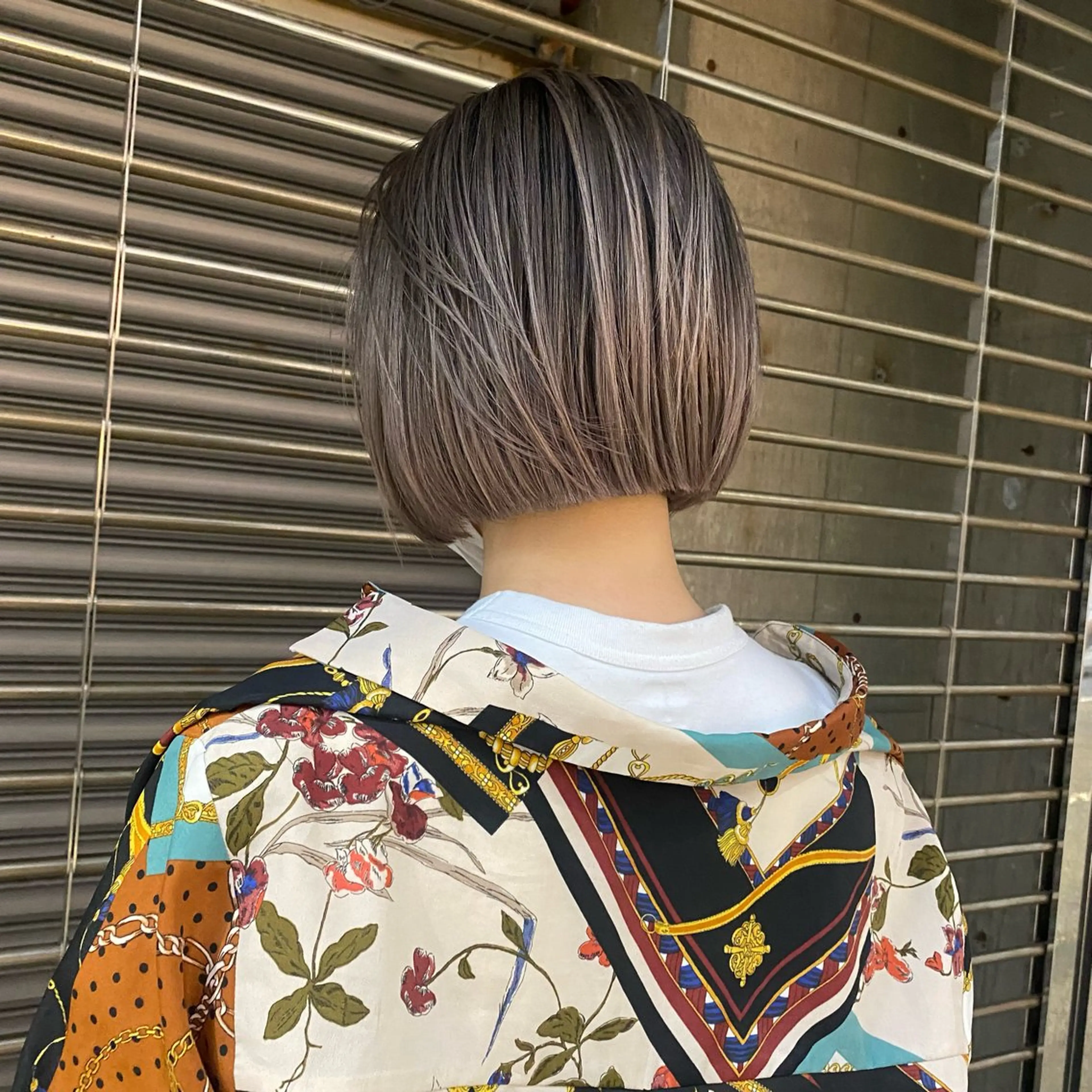 ショート カラー パーマ ヘアアレンジ メンズ キッズ HIROTO ・のヘアスタイル