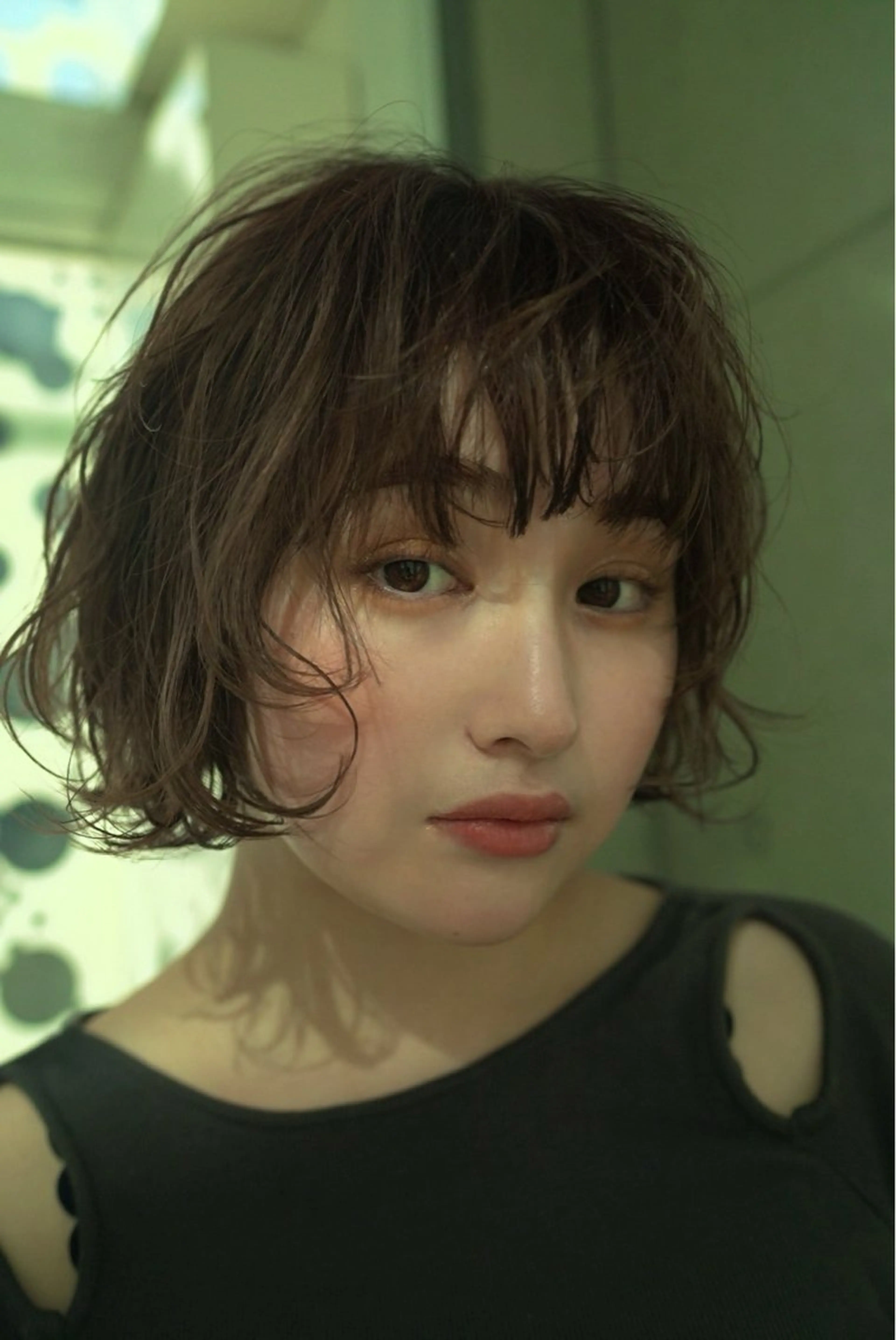 ショート パーマ 🩶米澤 美月🩶のヘアスタイル