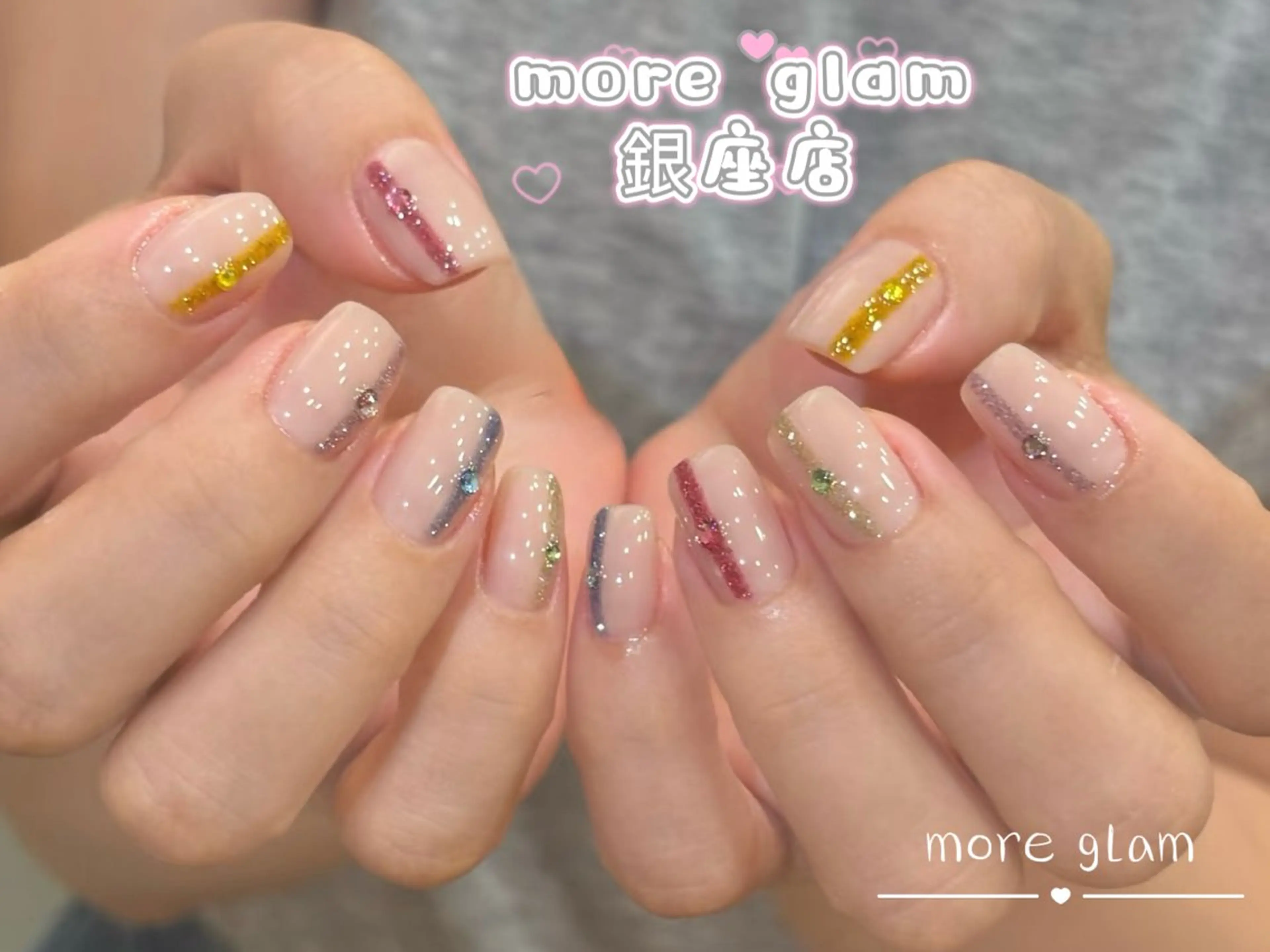 ネイル more glam nail銀座店のネイルデザイン