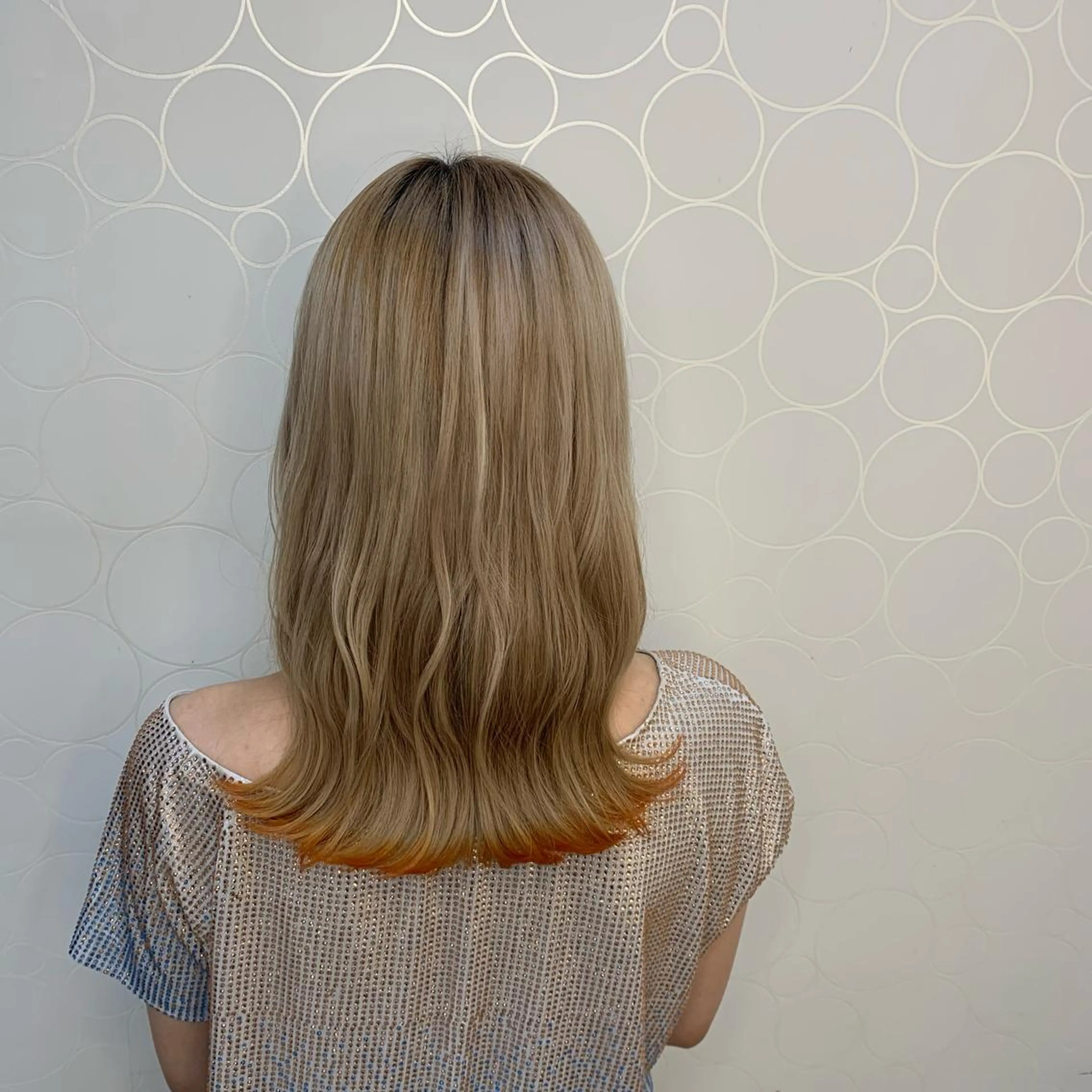 ミディアム Y uuのヘアスタイル