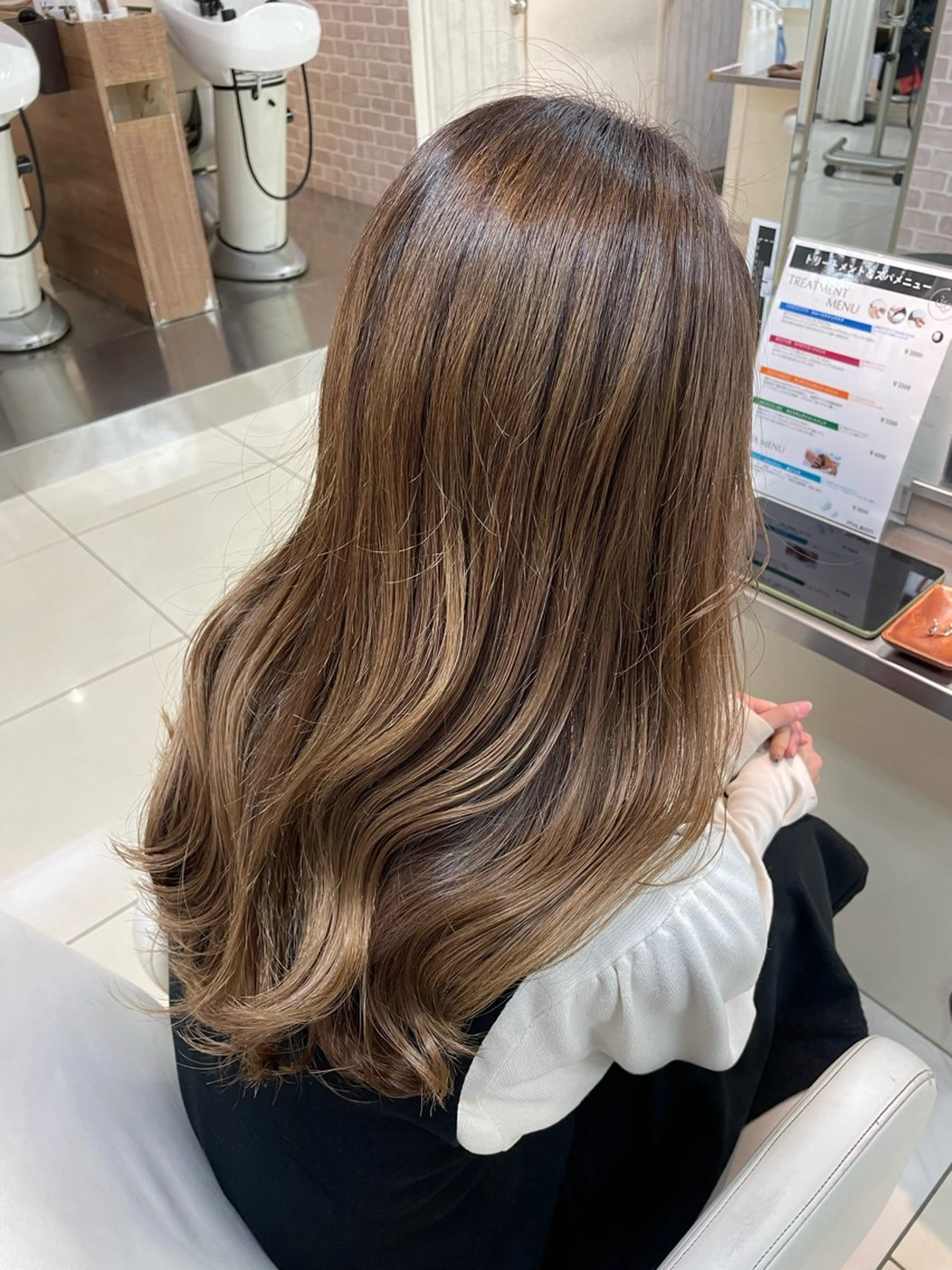 ロング トリートメント ️🫧 ꒰ঌ丸岡美空໒꒱のヘアスタイル