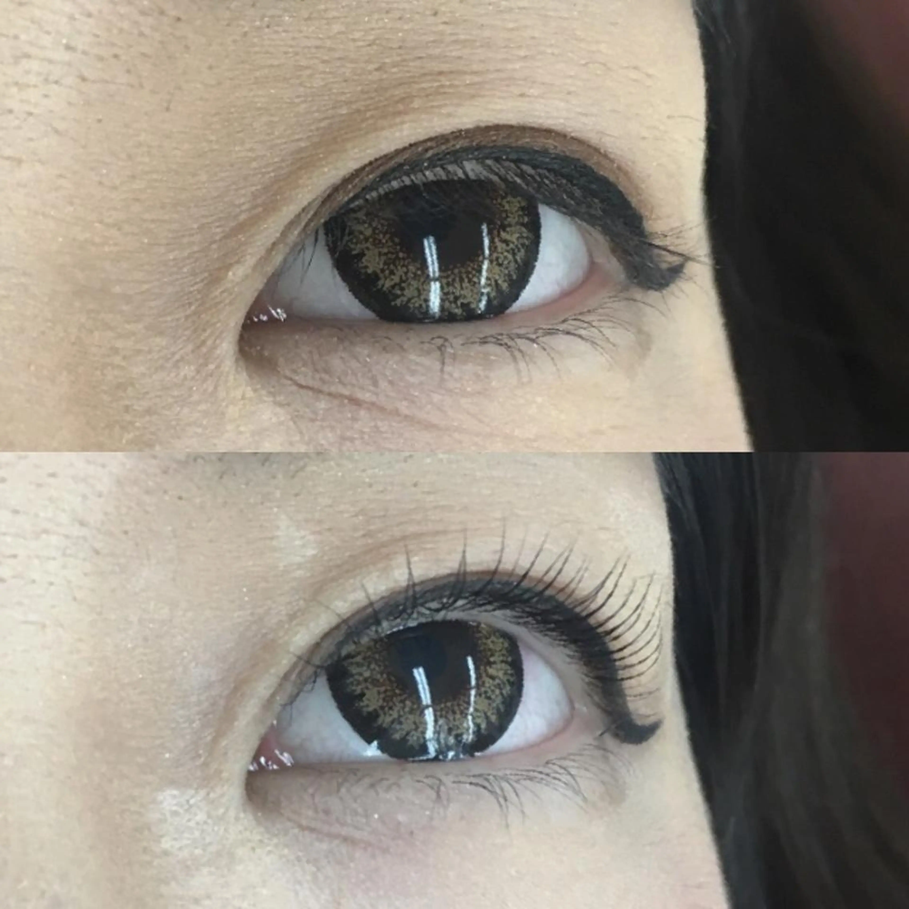 マツエク・マツパ 一重×まつ毛パーマ une 石橋阪大前・ 箕面・池田・蛍池のマツエク・マツパデザイン