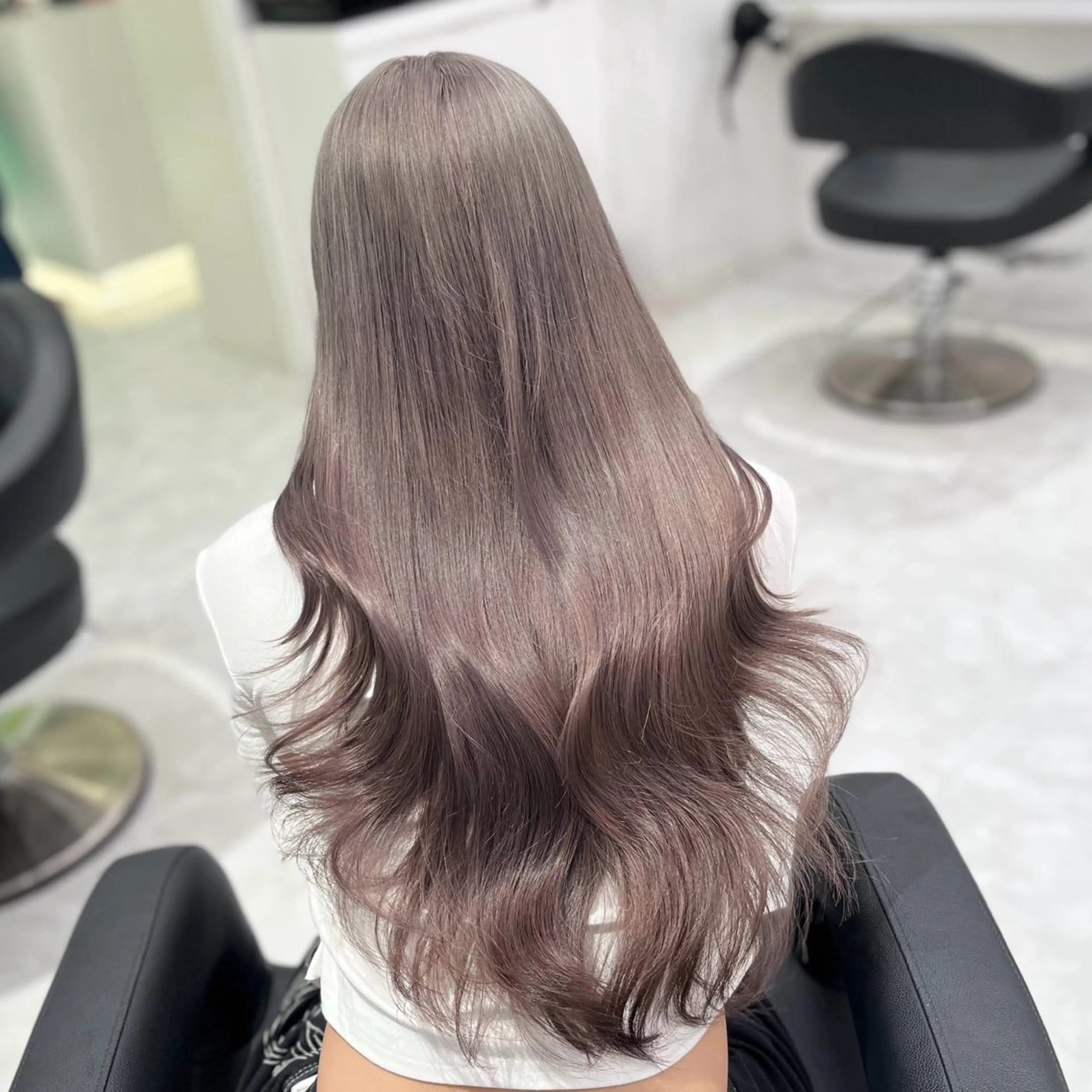 セミロング カラー パーマ ヘアアレンジ メンズ ヘアカラー トリートメント ♡ 𝐑𝐈𝐎♡のヘアスタイル