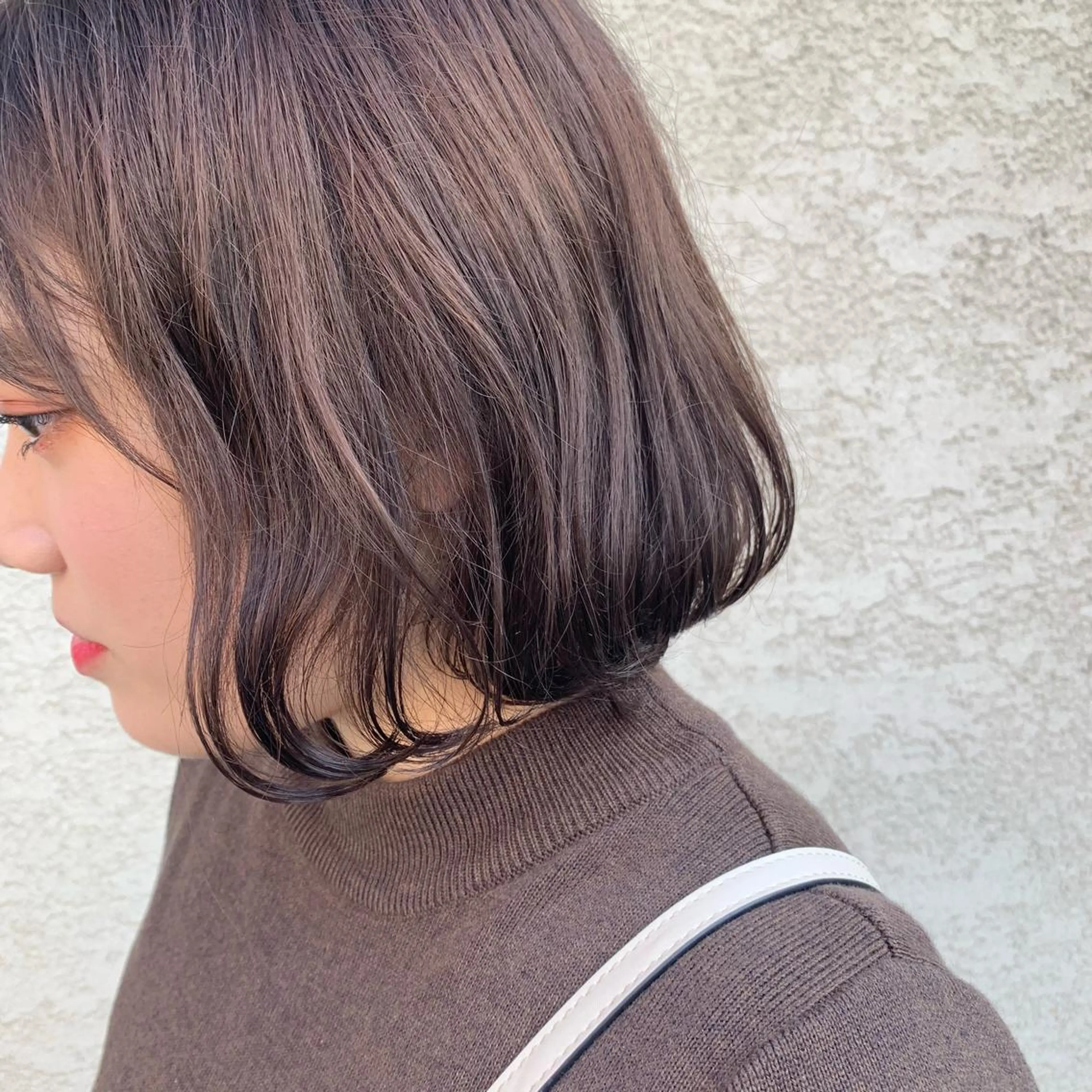 ショート カラー ヘアアレンジ ベージュカラー オルチャンヘア 韓国×巻ける髪質改善 💍maki💍のヘアスタイル