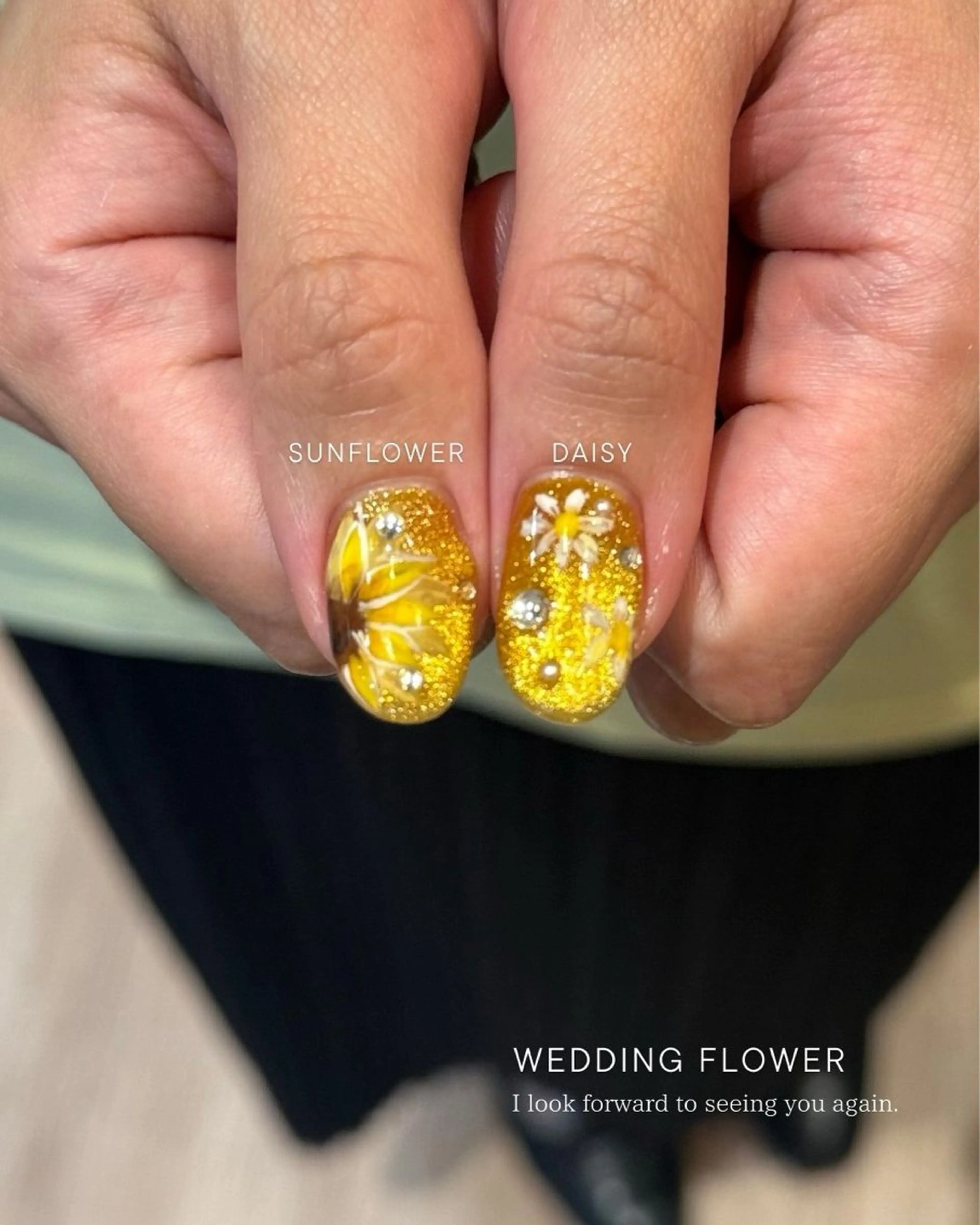 ネイル フラワーネイル ジェルネイル マグネットネイル パラジェル 春ネイル ハンドネイル Seemly 千田町店所属・フラワーパラジェル 🌸シームリーエミのネイルデザイン