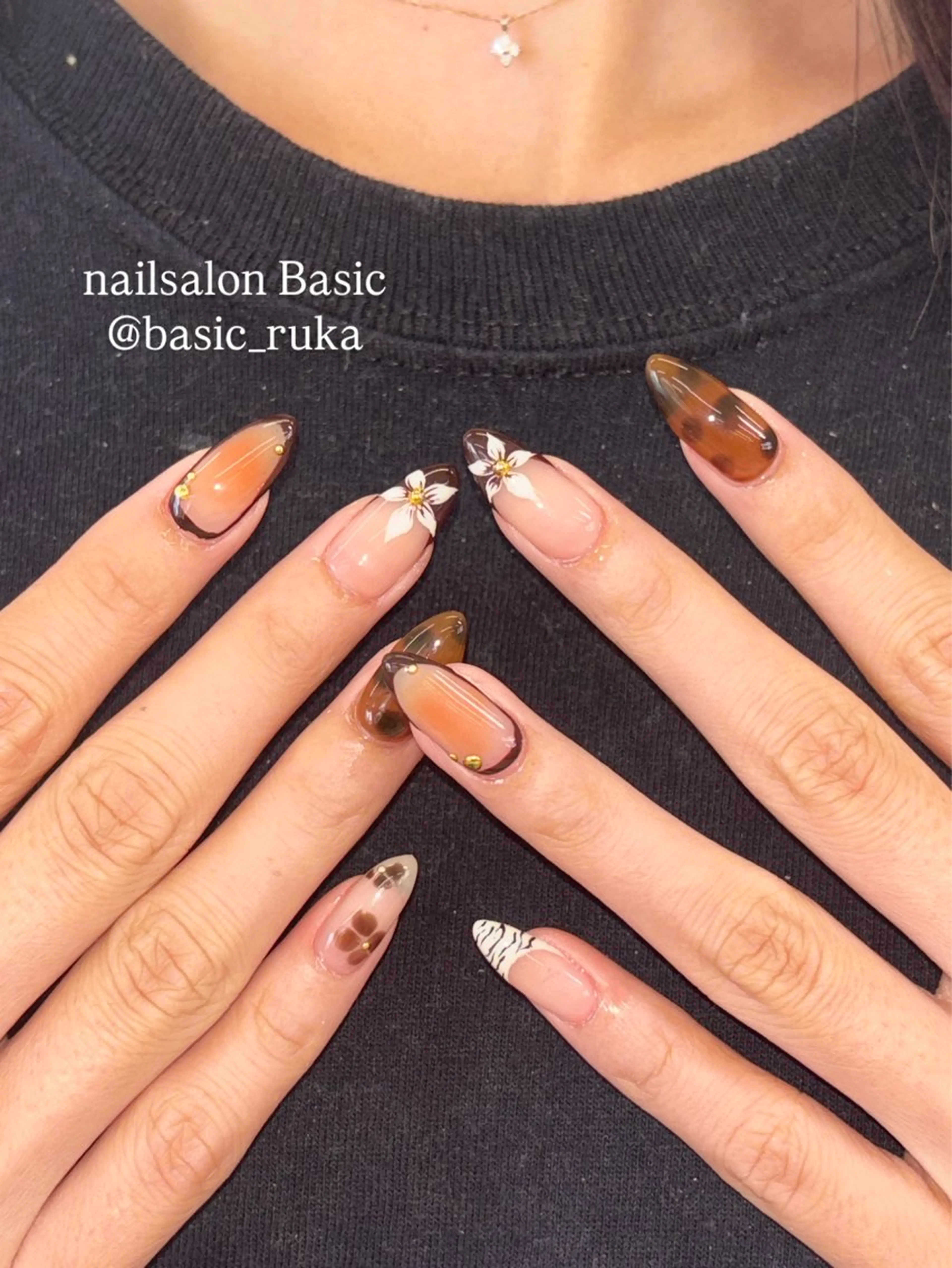 ネイル ハンドネイル Basic本厚木店 Ruka♛のネイルデザイン