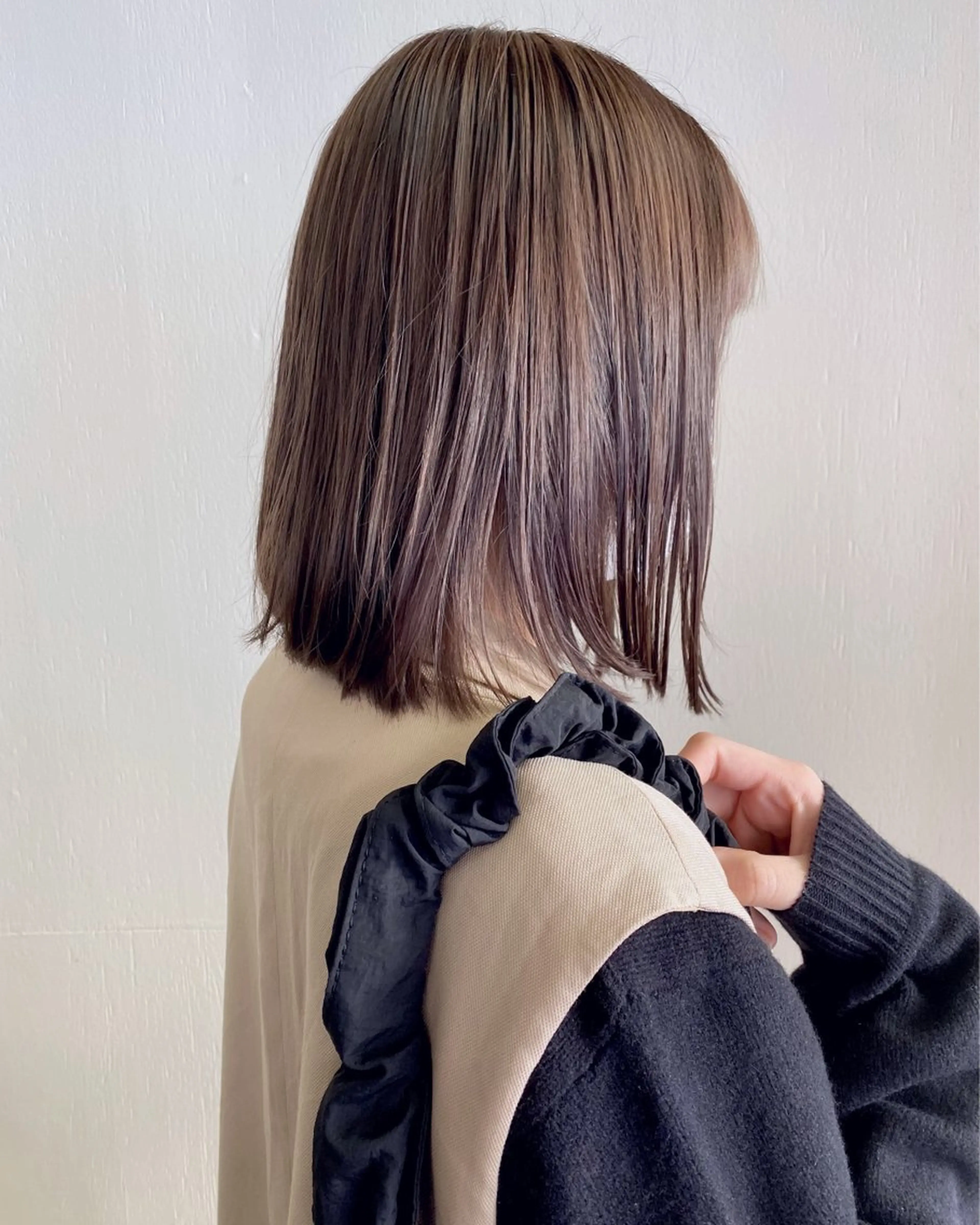 ミディアム カラー カット ヘアカラー トリートメント LOVESTOIKE 堂本のヘアスタイル