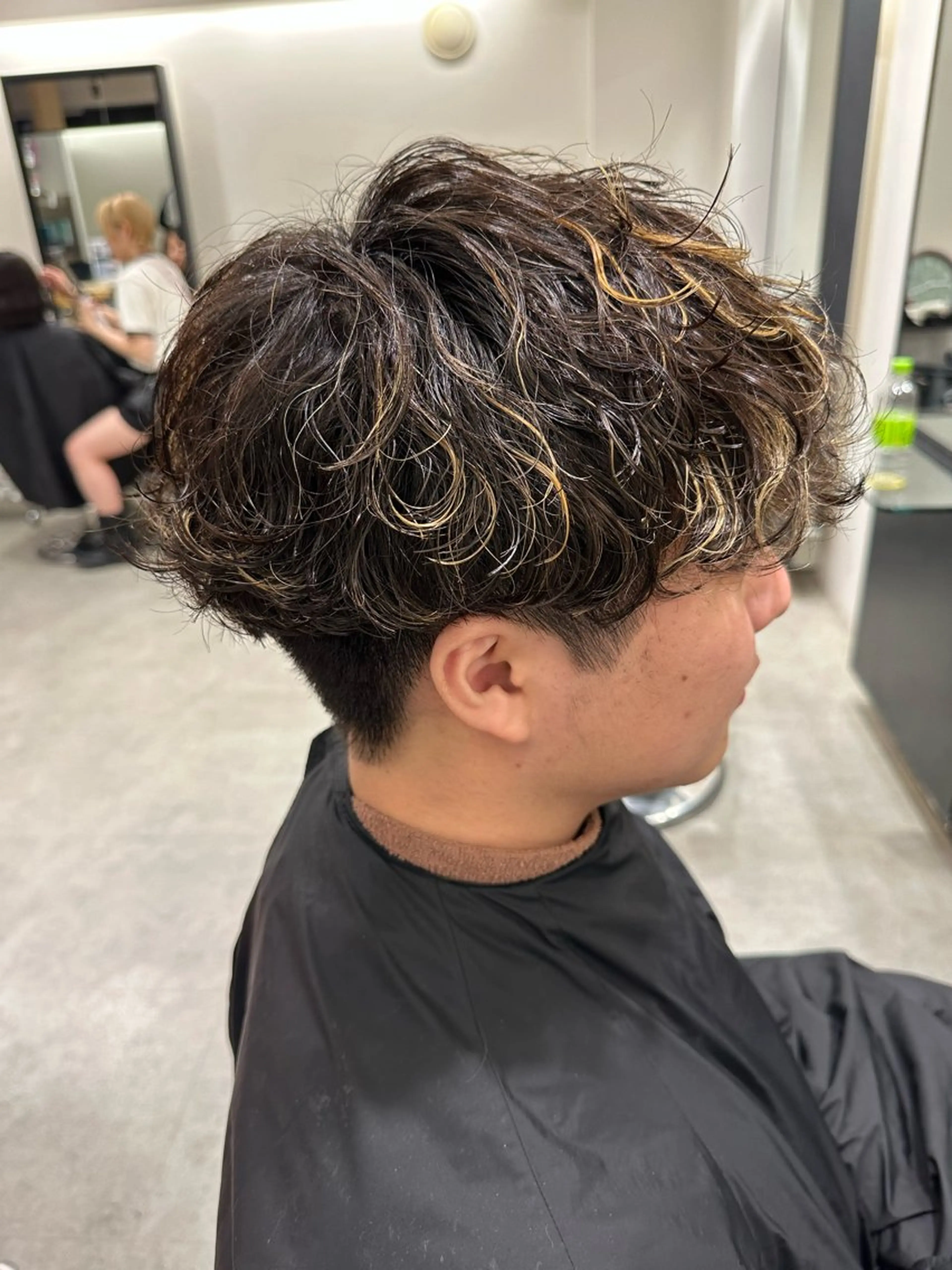 ショート パーマ メンズ fifth 山中達也のヘアスタイル