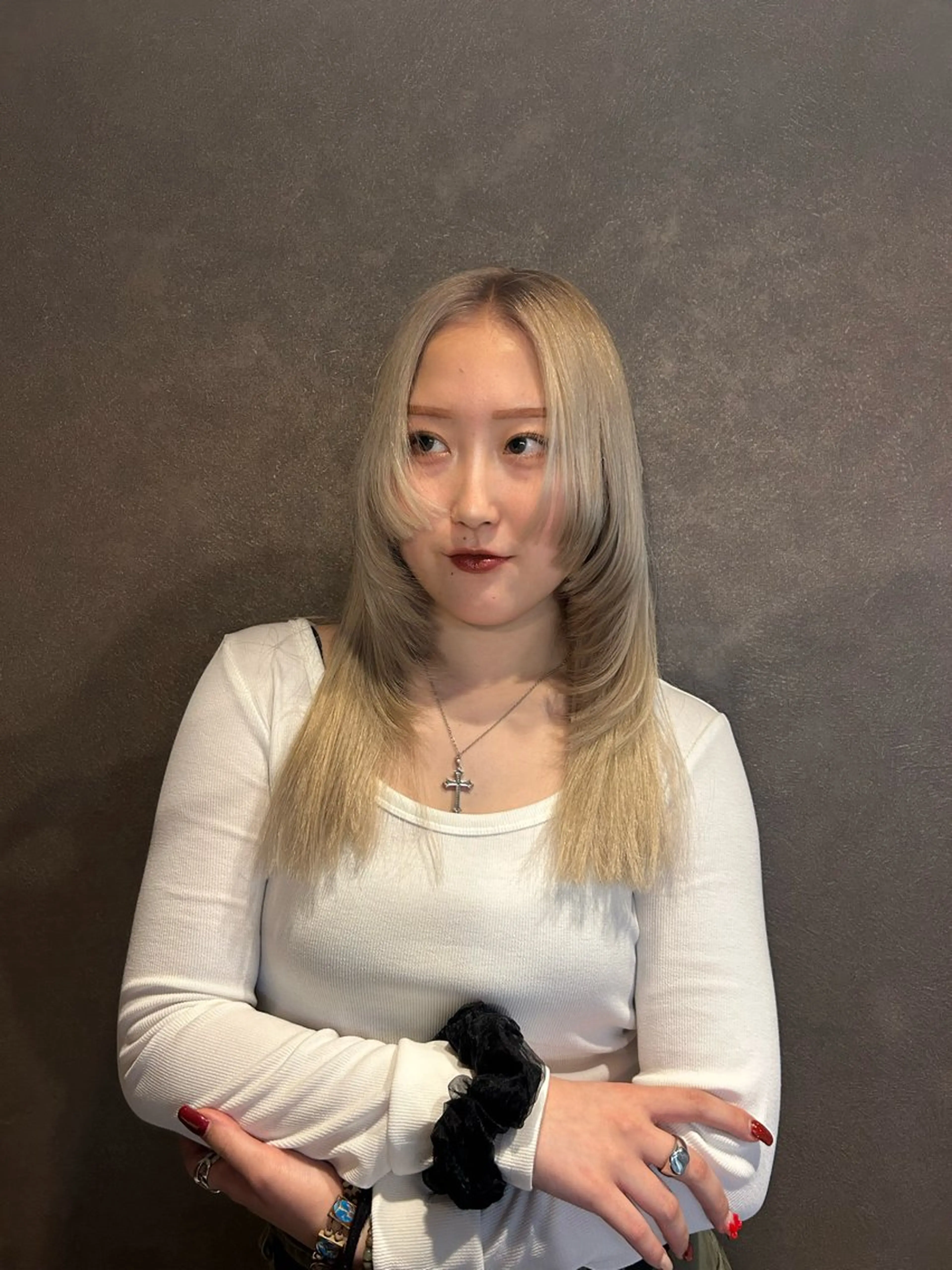 ロング カラー ヘアアレンジ ☕️結【suii.】 ボブ/ヘアセット☕️のヘアスタイル