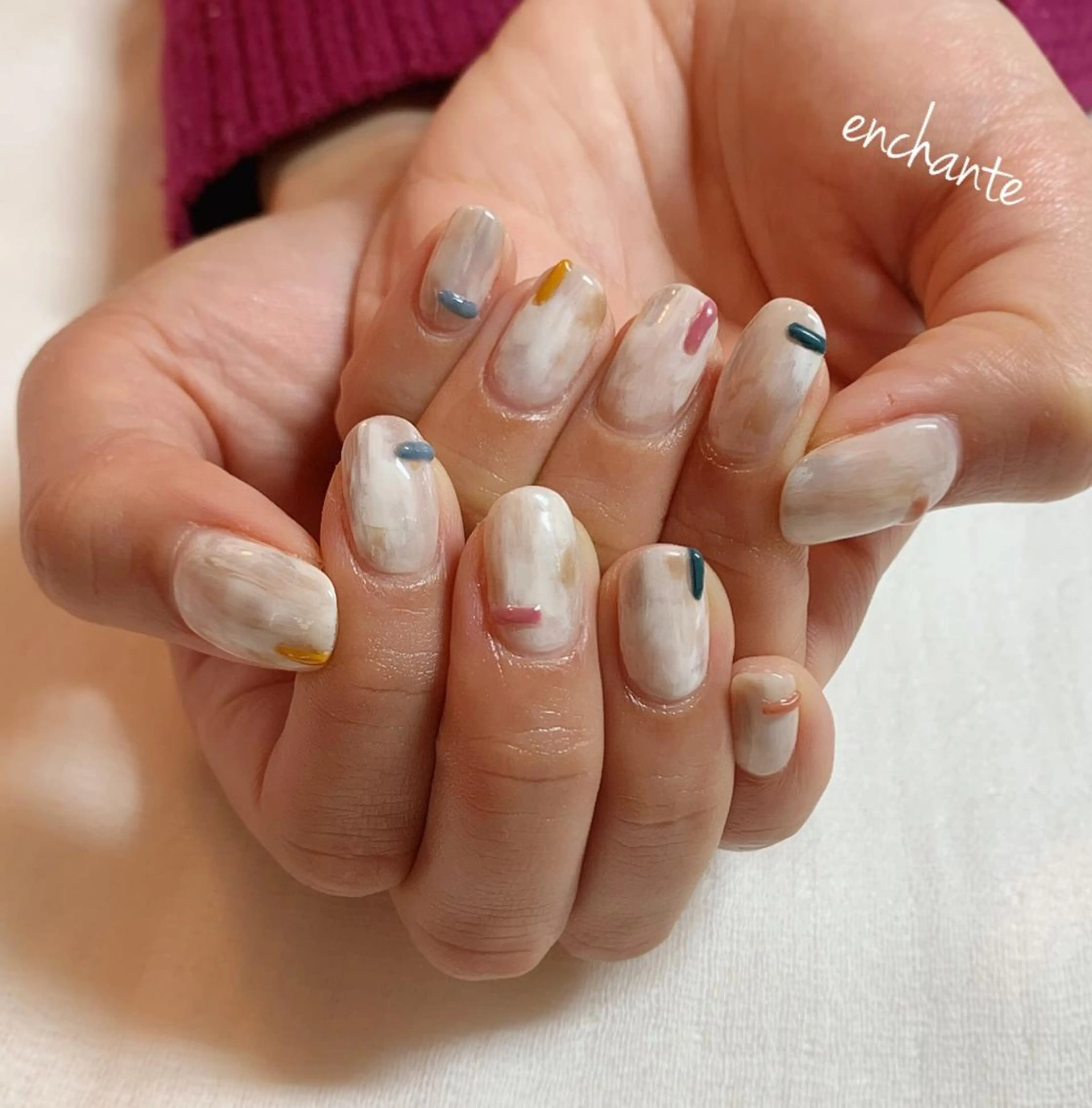 ネイル アンシャンテ所属・enchante 自由が丘のネイルデザイン