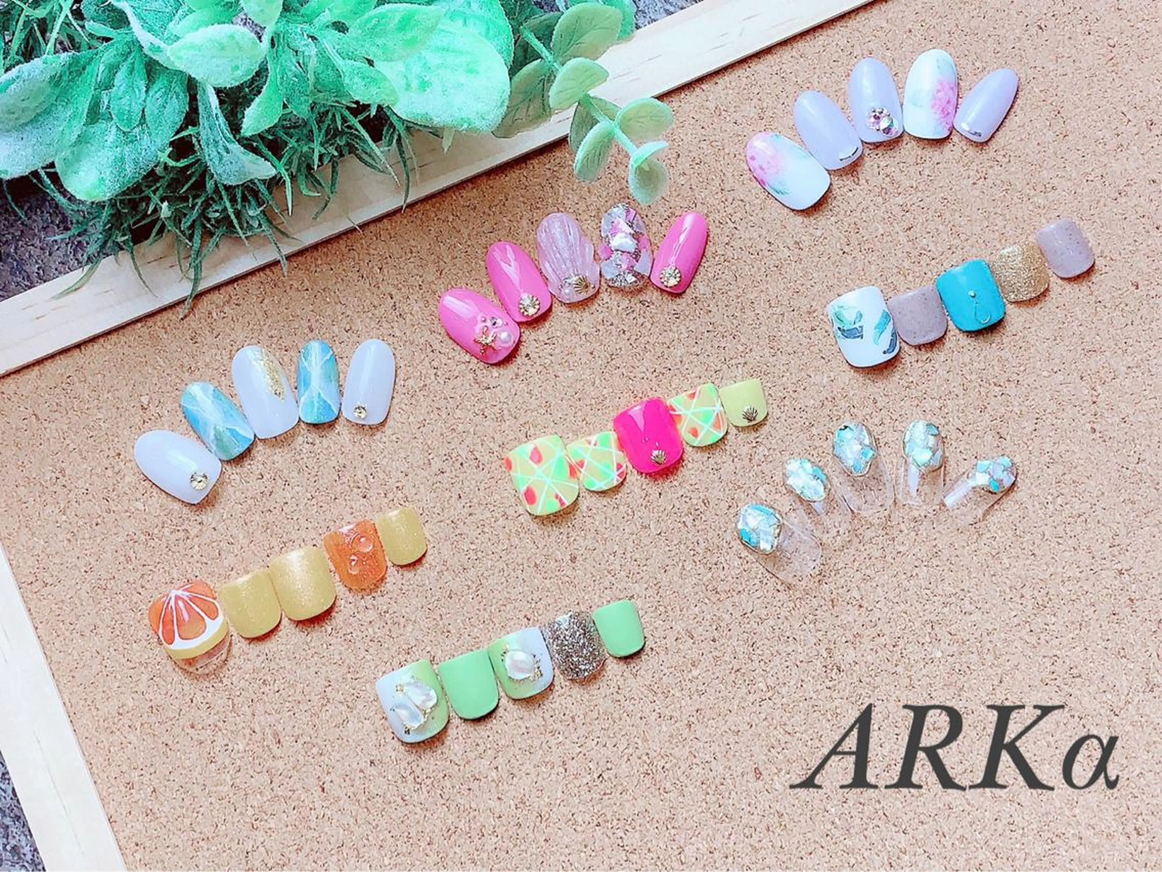 ネイル Nailsalon ARKαのネイルデザイン
