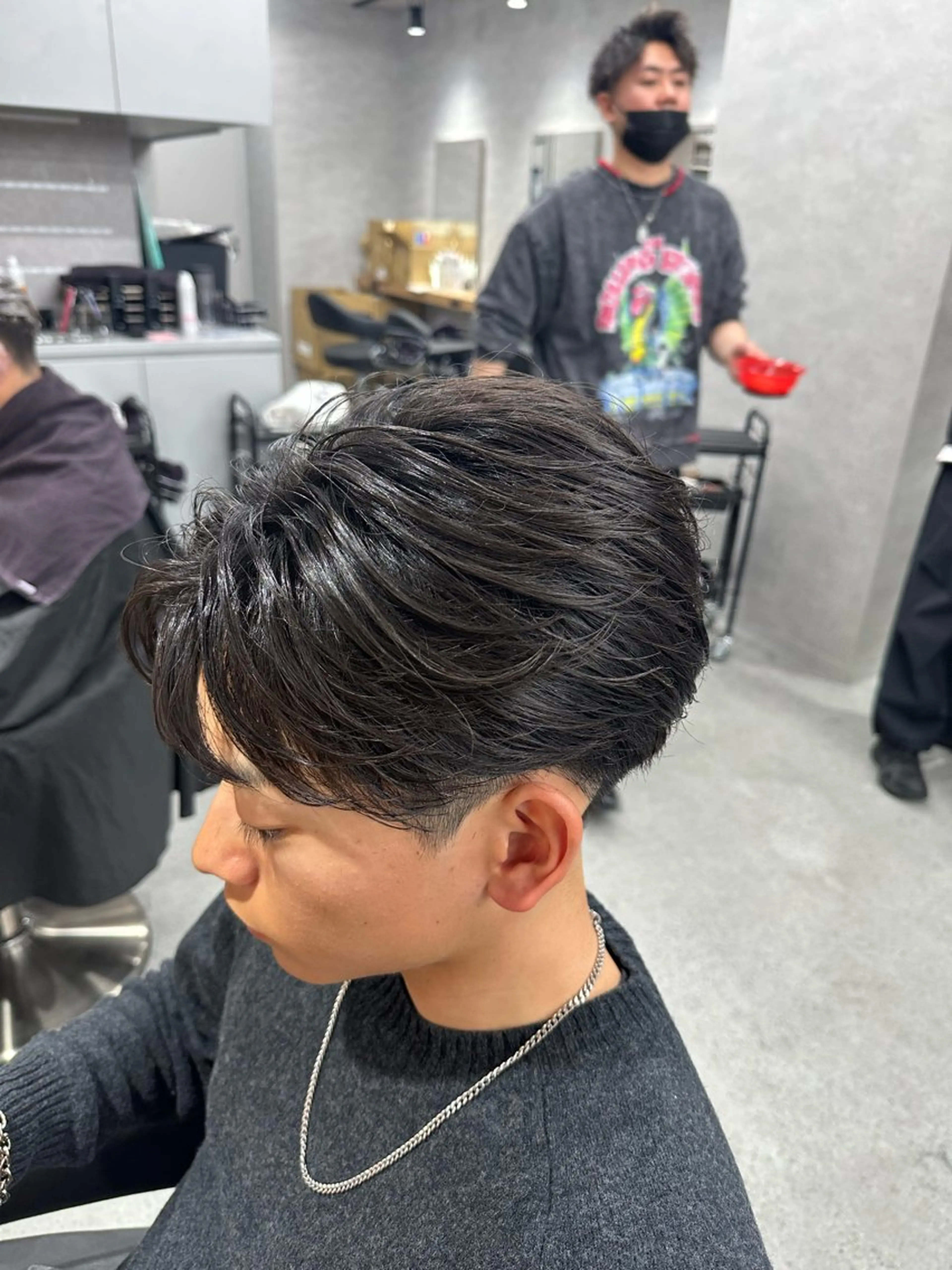 パーマ メンズ カット パーマ トリートメント ヘッドスパ ヘアセット 🔥 メンズ 特化🔥RAIのヘアスタイル