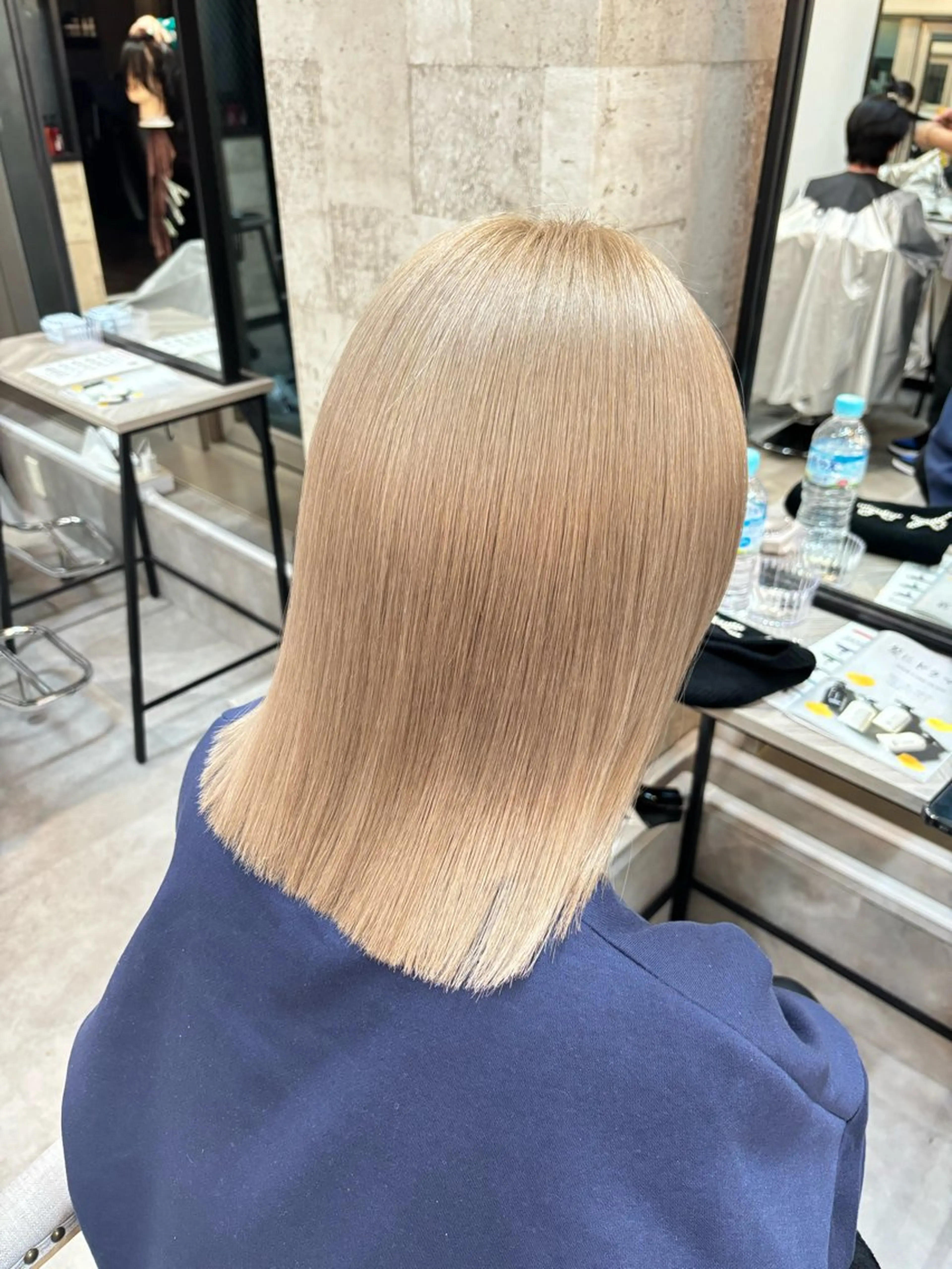 ミディアム ✨️縮毛矯正✨️ 髪質改善✨️カノンのヘアスタイル