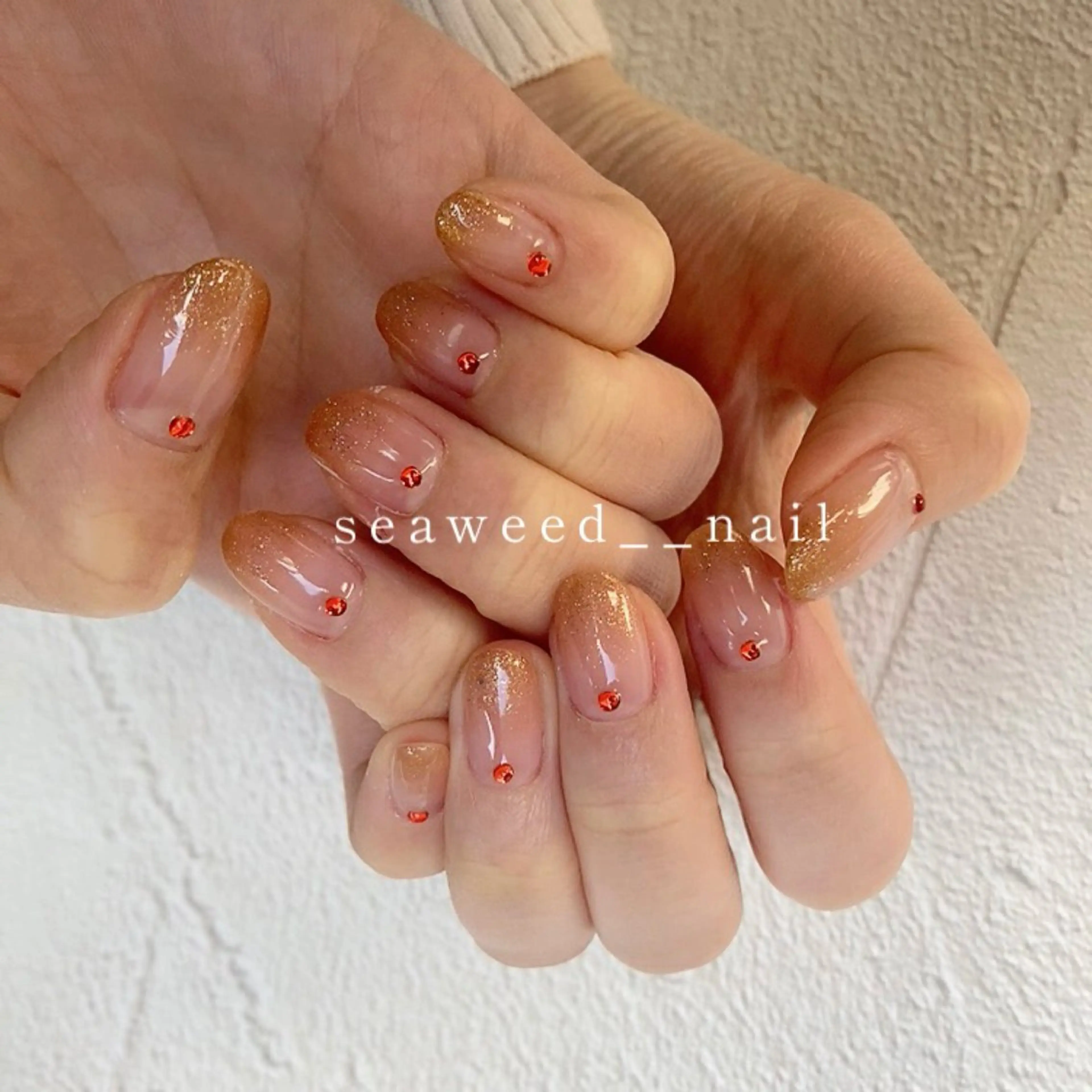 ネイル ハンドネイル seaweed nailのネイルデザイン