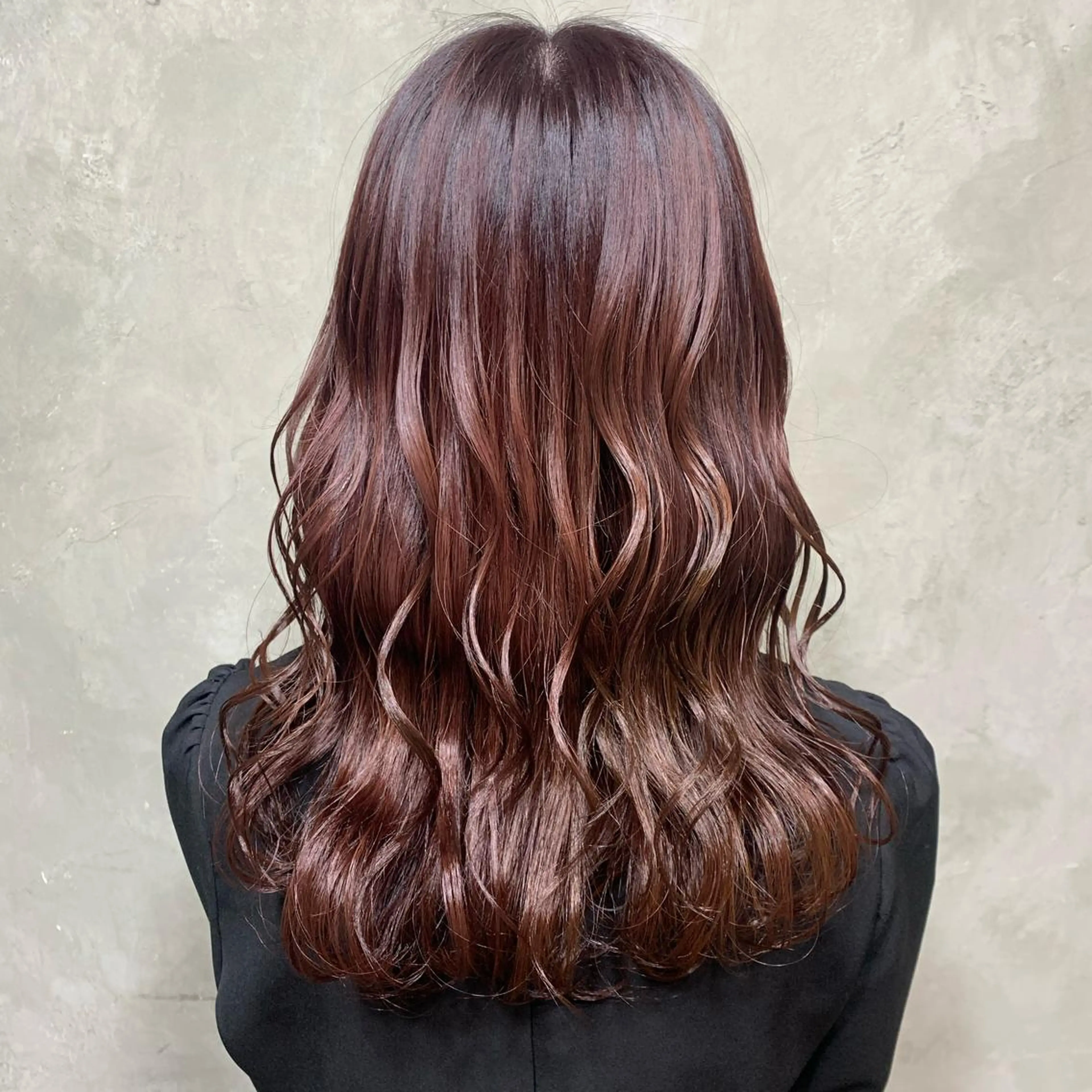 セミロング ヘアカラー トリートメント 美髪✨髪質改善 &艶カラーmanaeのヘアスタイル