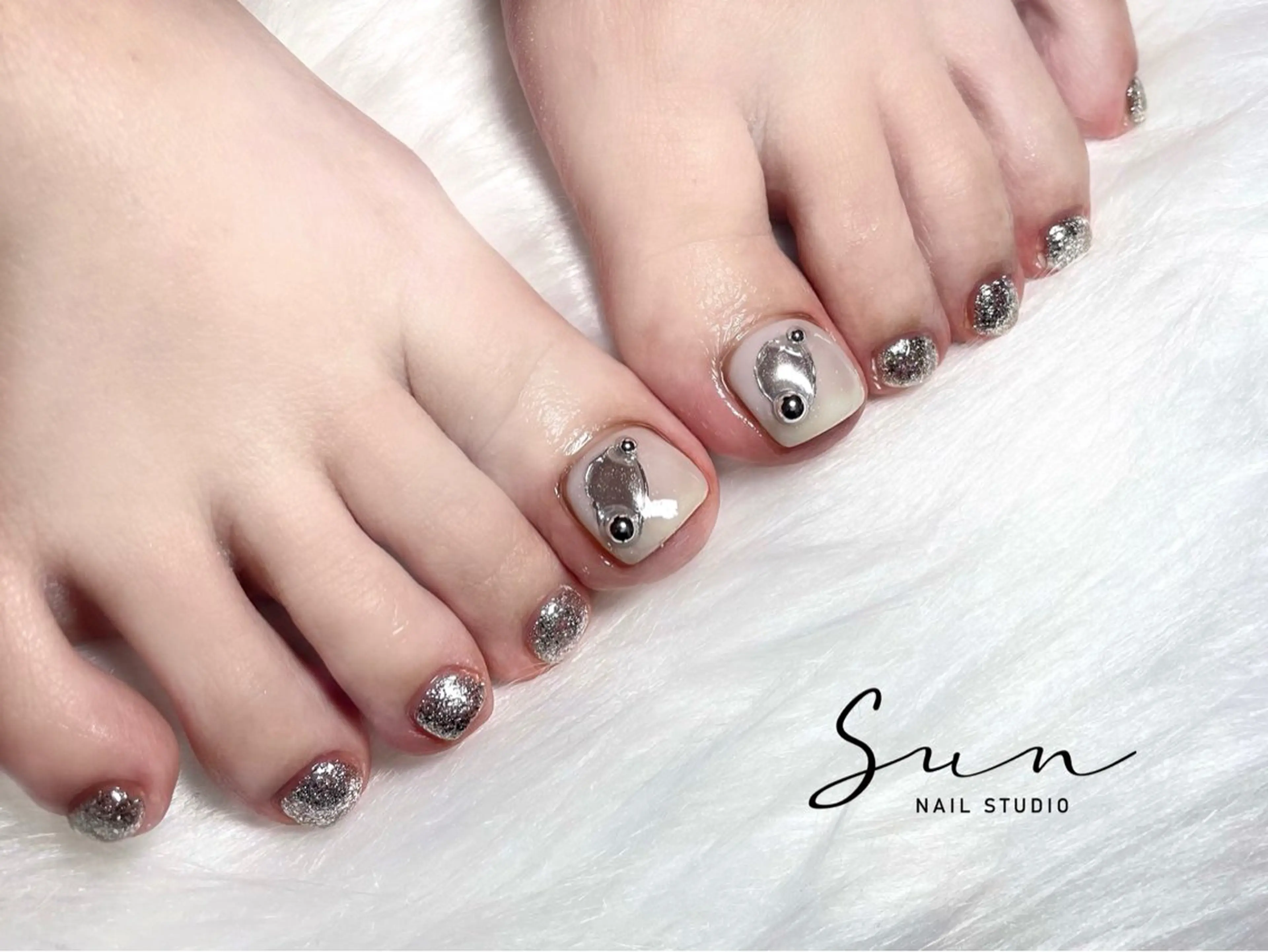 ネイル フットネイル SUN nail上本町のネイルデザイン