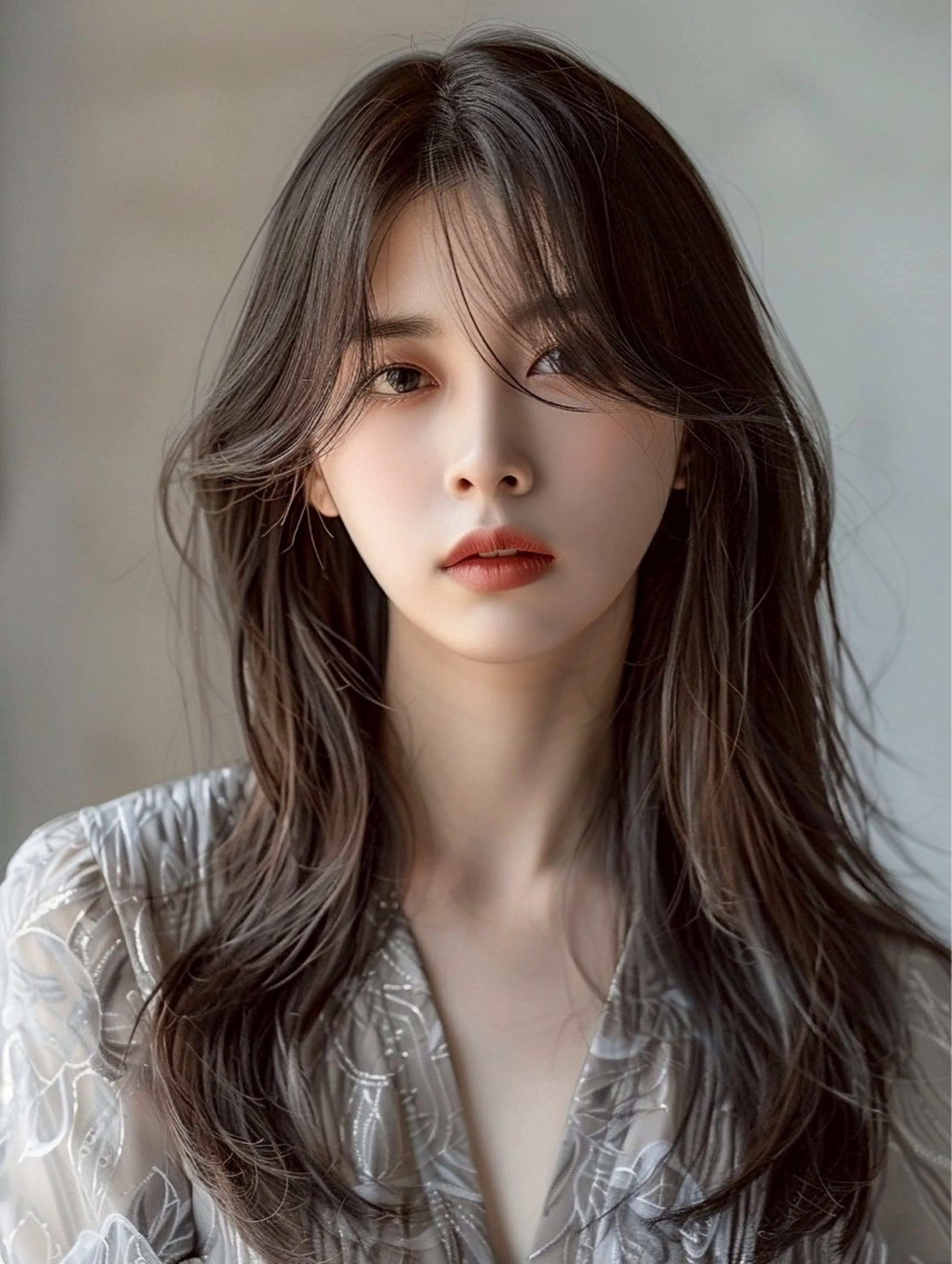 ロング MIO 顔周りレイヤー🌟のヘアスタイル