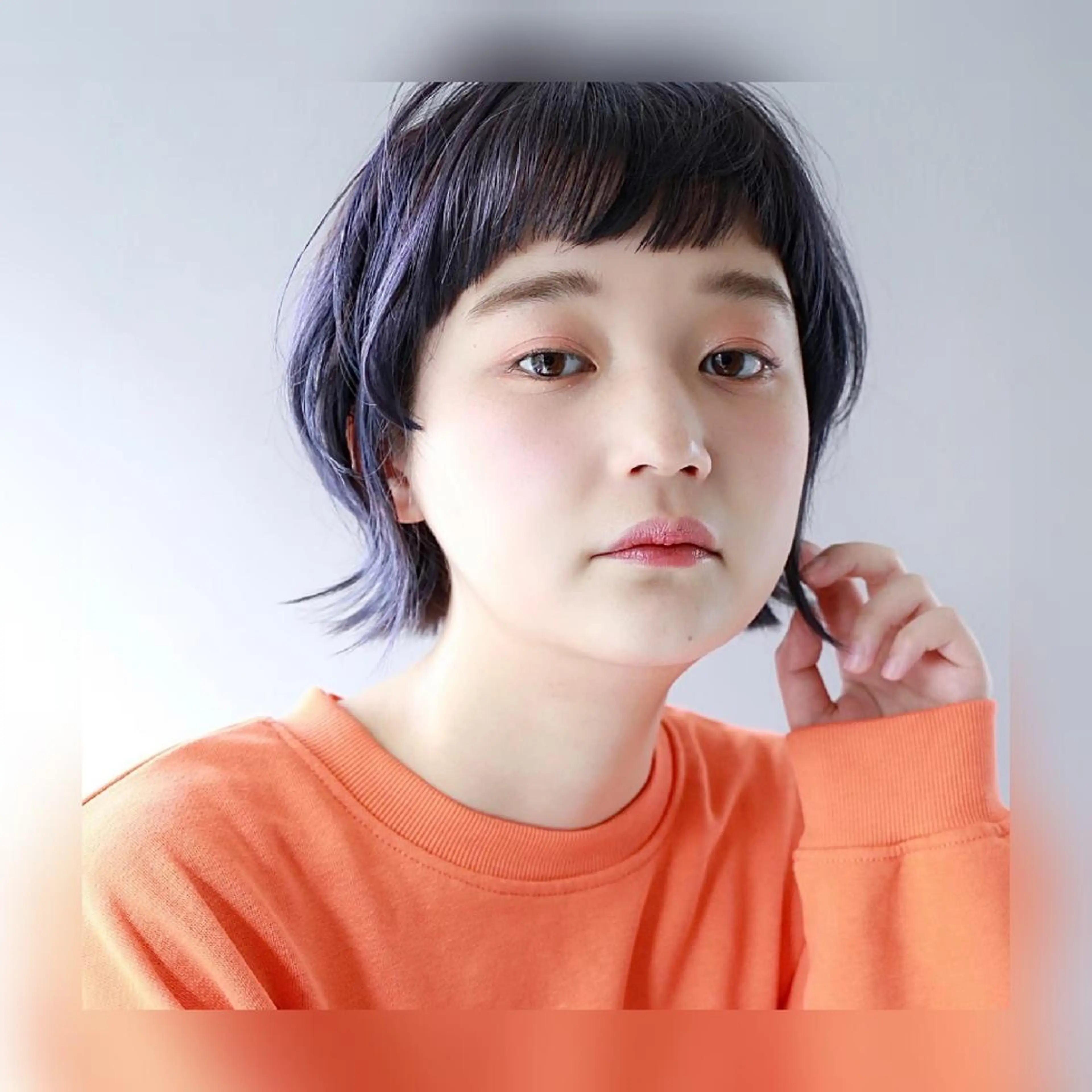 ショート カラー 大川 愛未のヘアスタイル