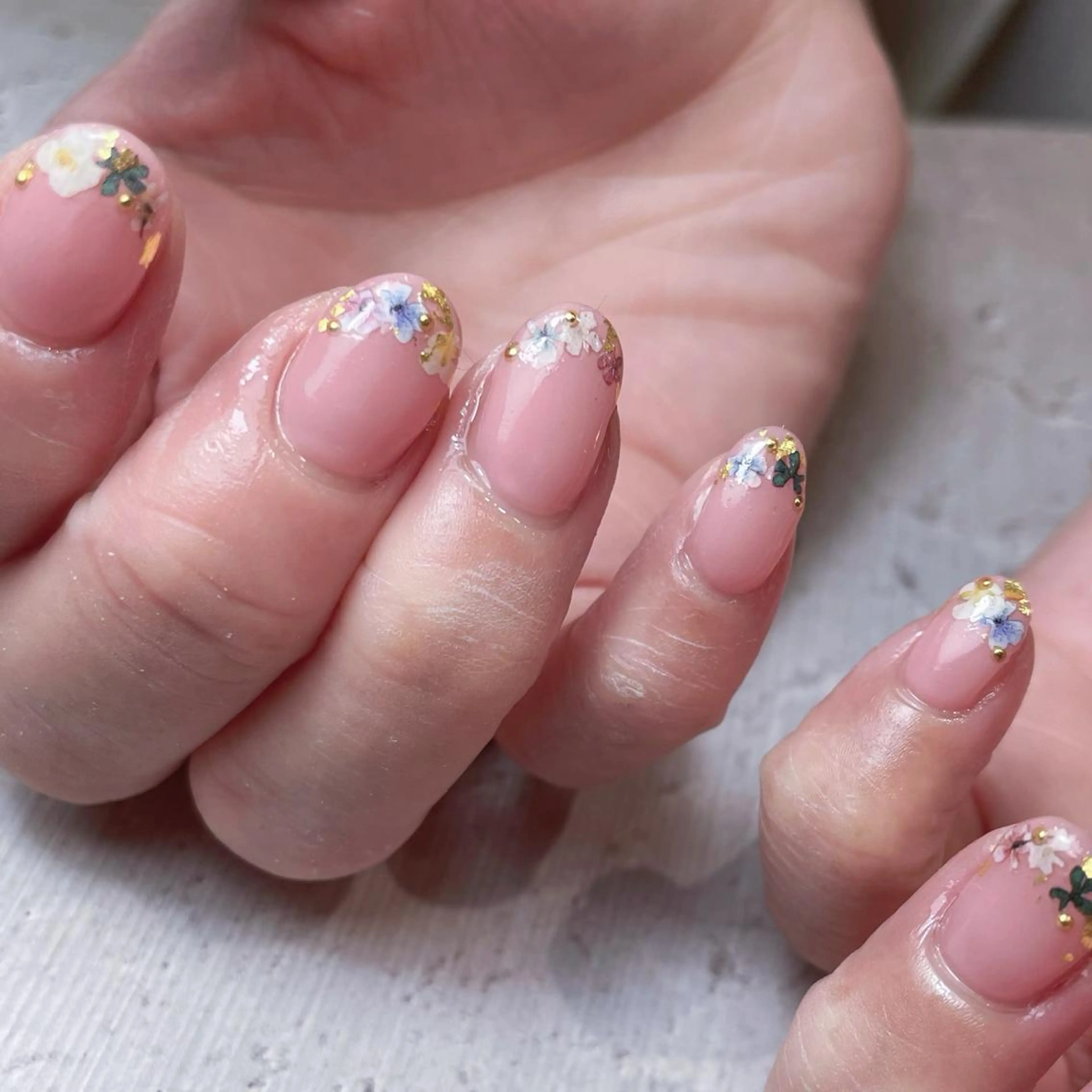 ネイル 持ち込み ハンドネイル nail&eyelash mate所属・京都/東向日/ ayumiのネイルデザイン