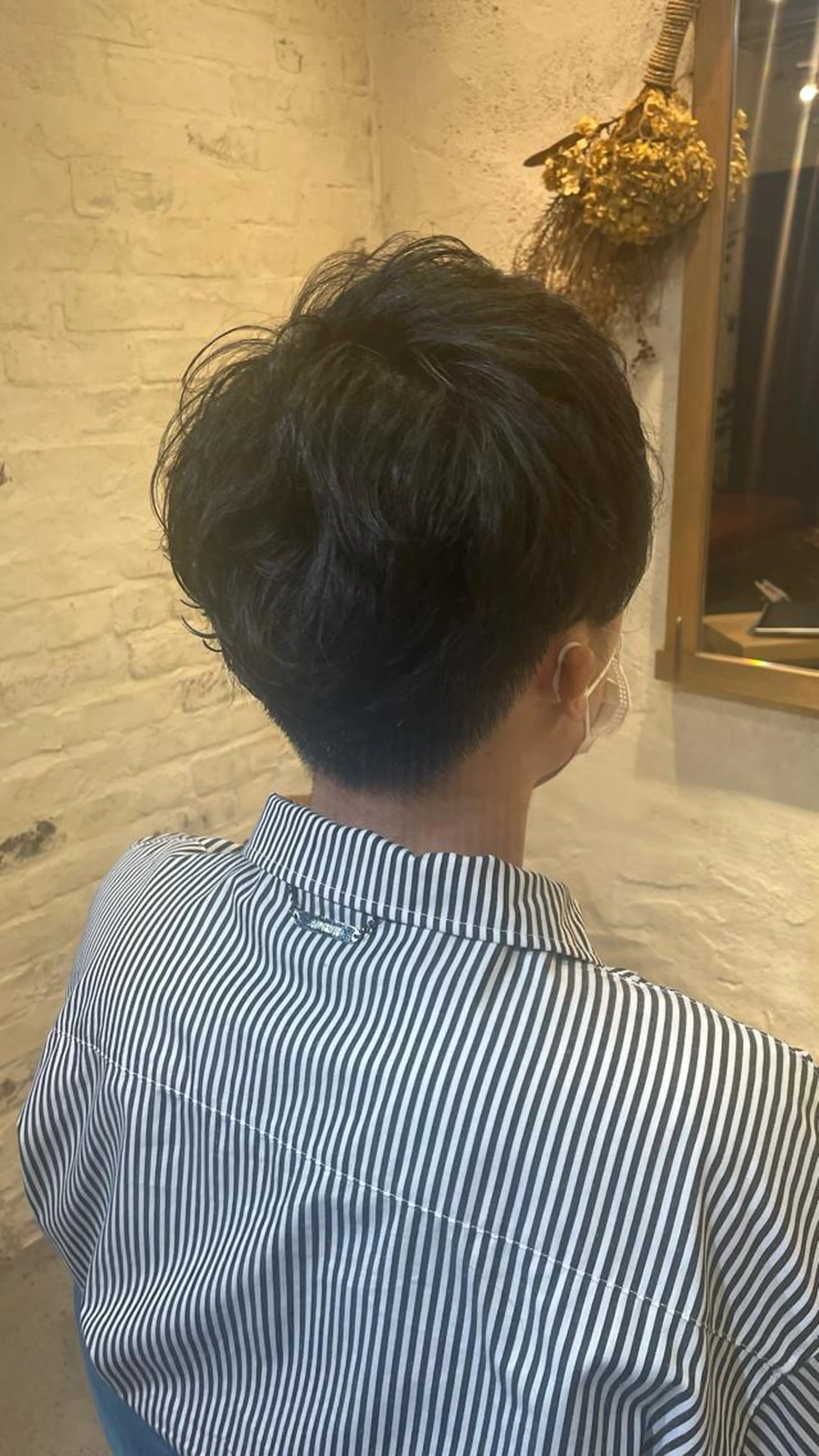 men's カット+パーマの写真