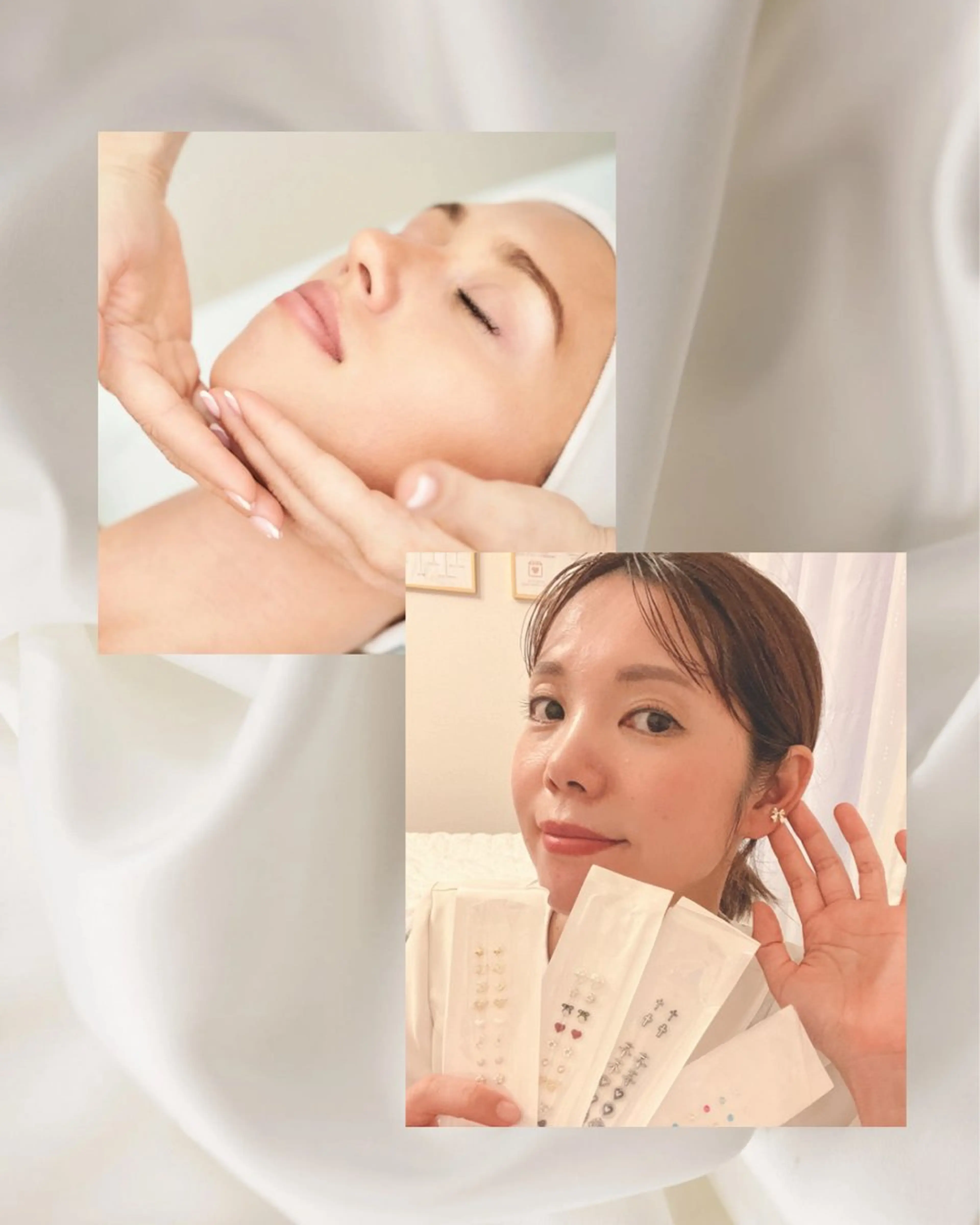 フェイシャルエステ+耳つぼジュエリーの写真
