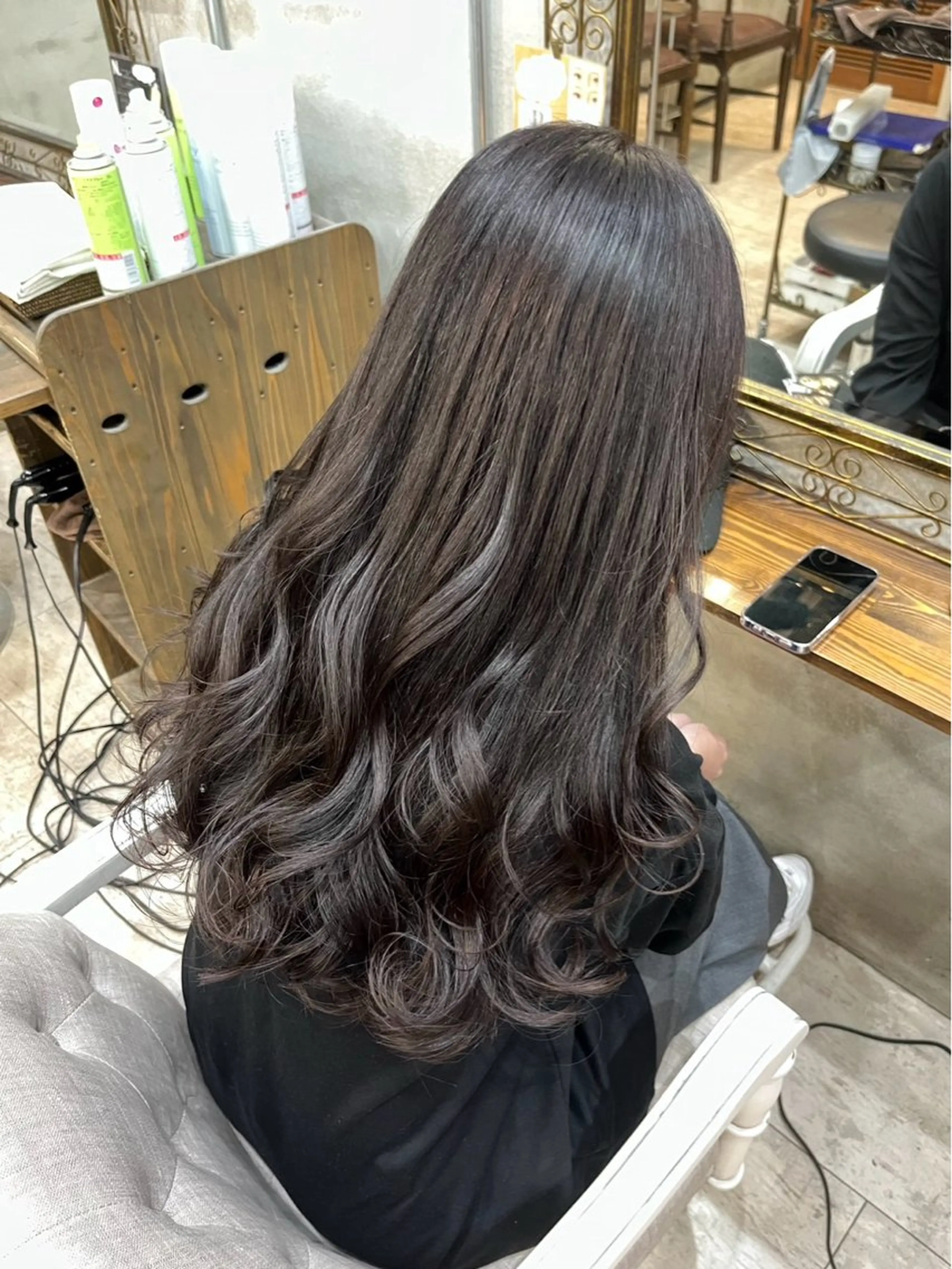 ロング ヘアカラー トリートメント モデル様募集中/ 吉祥寺/ほえみのヘアスタイル