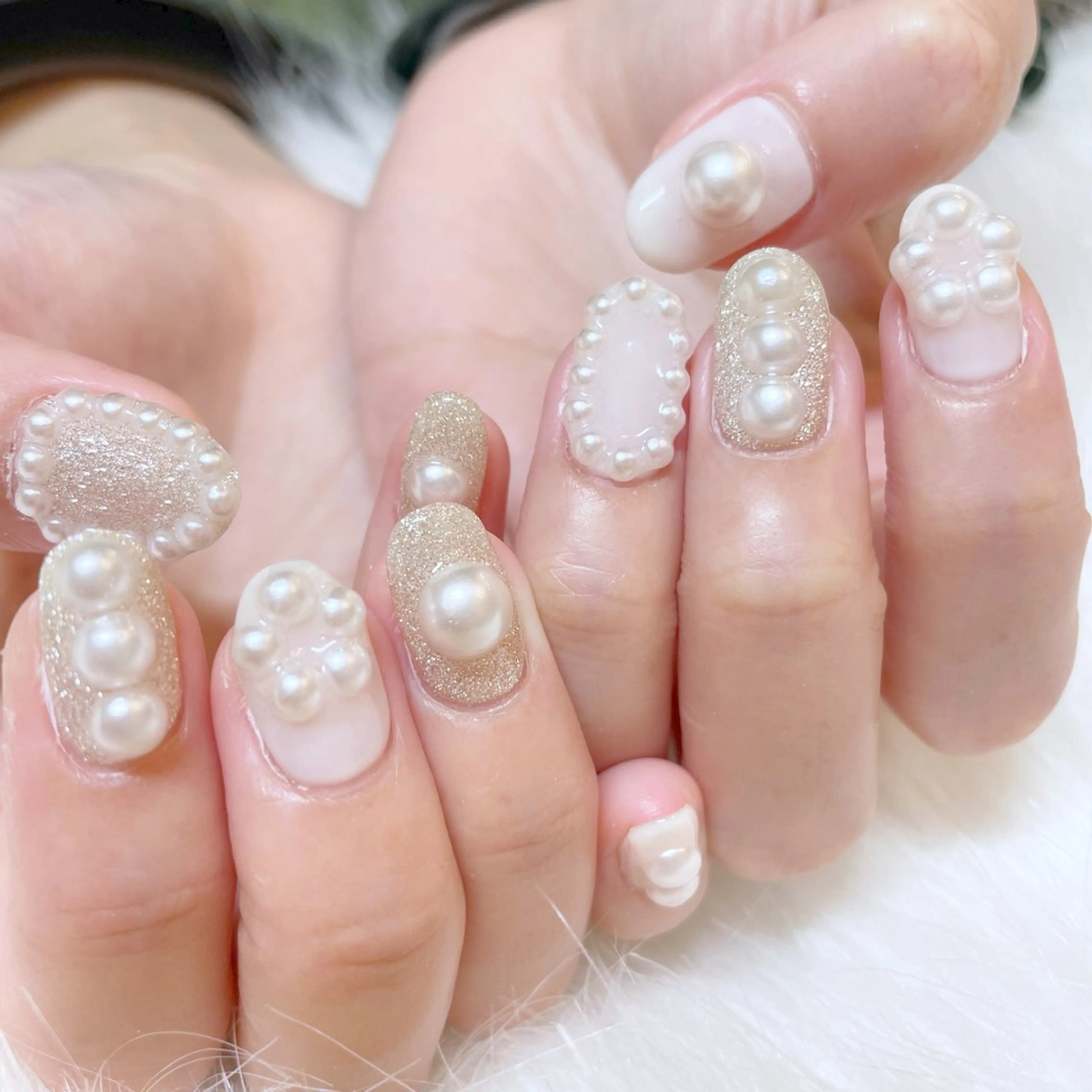 ネイル ハンドネイル Surya LANKA所属・SuryaLANKA yunaのネイルデザイン