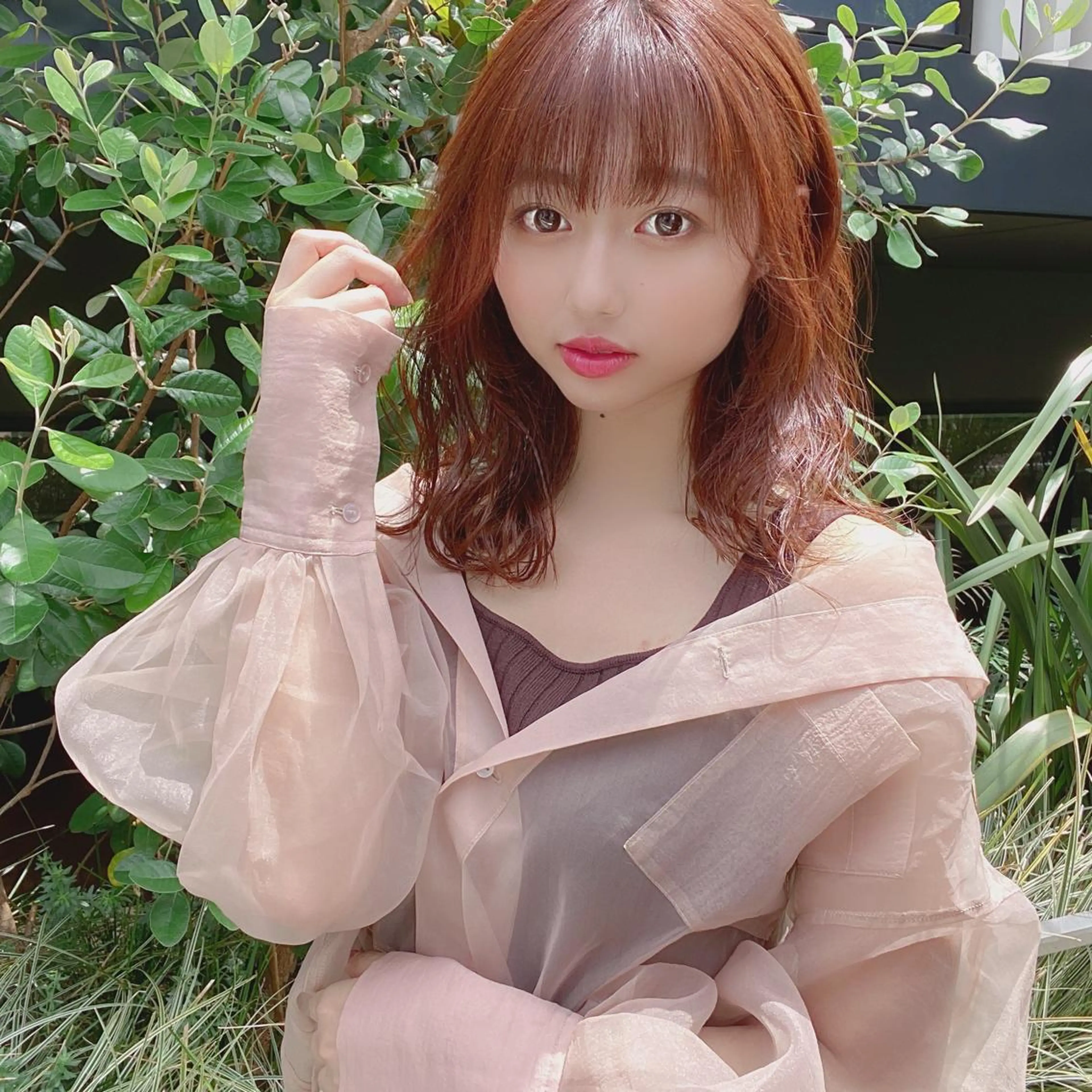 ミディアム カラー ヘアアレンジ ベージュカラー ブリーチ グレージュ ハイライトカラー ミルクティーベージュ 外苑前NO.1艶髪 透明感カラーのヘアスタイル