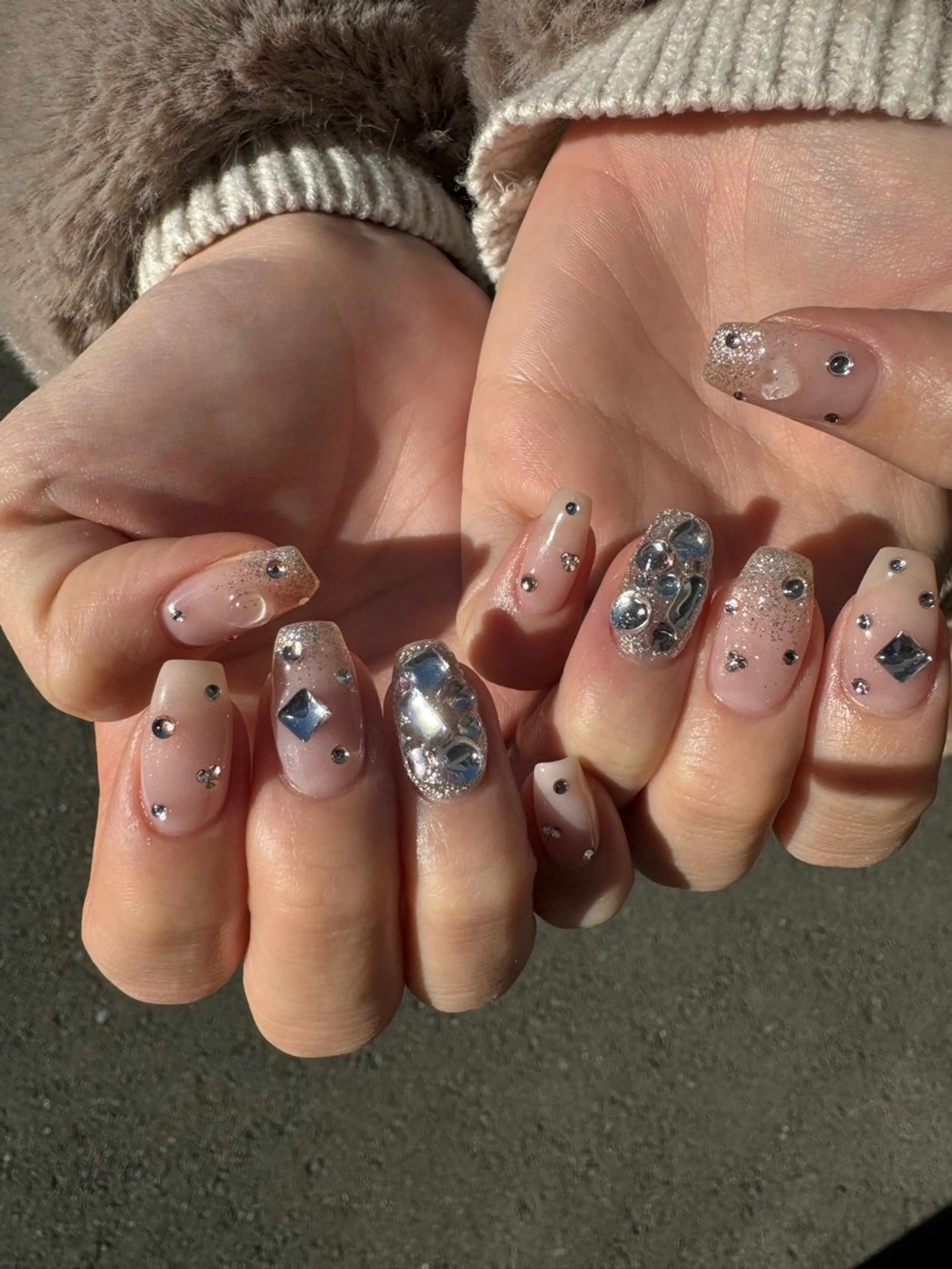 ネイル 韓国ネイル ハンドネイル MH_ Nailのネイルデザイン