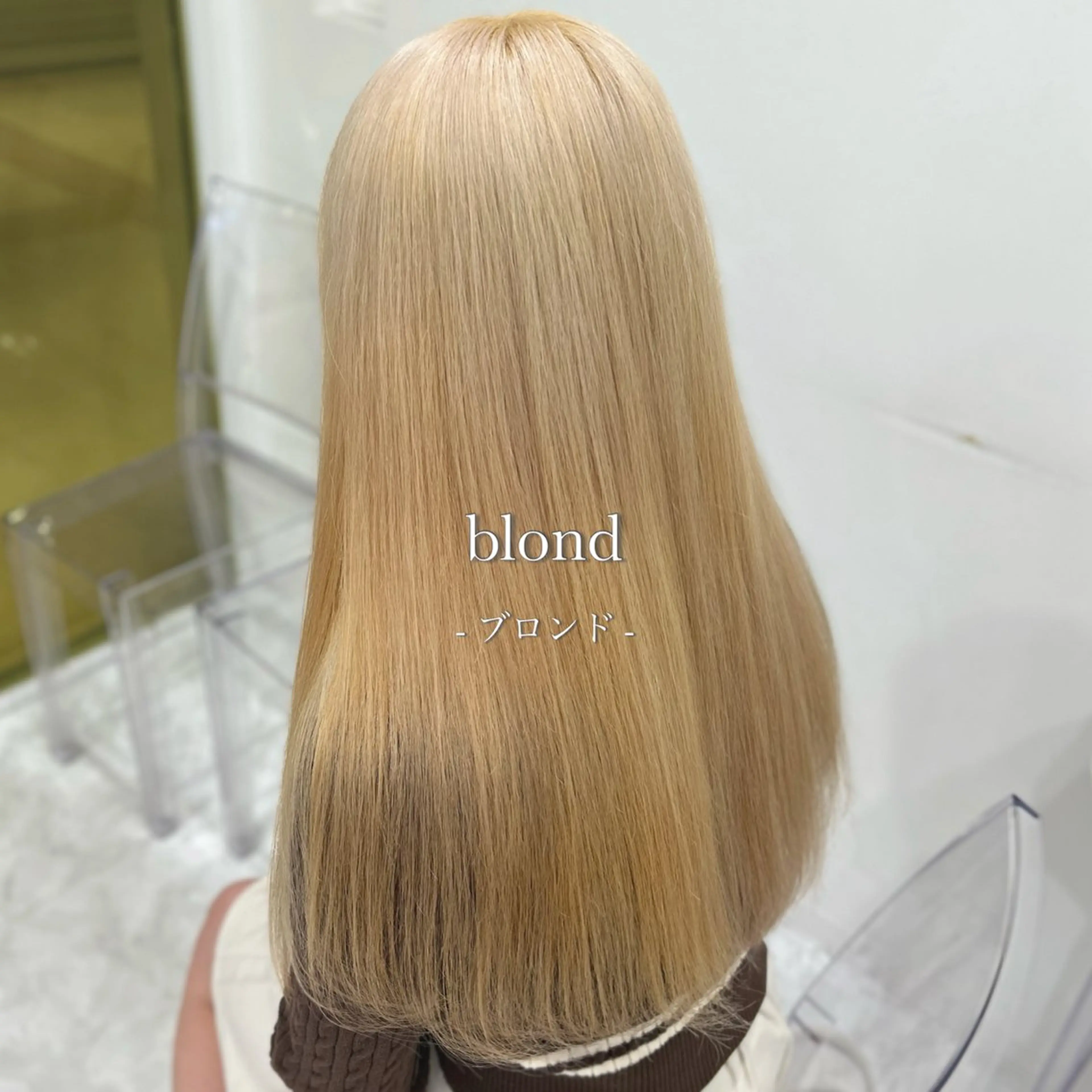 ロング カラー ベージュカラー ブリーチ ブロンド グレージュ ハイトーンカラー ベージュ‎/ダブルカ ラー/RINKA🎀のヘアスタイル