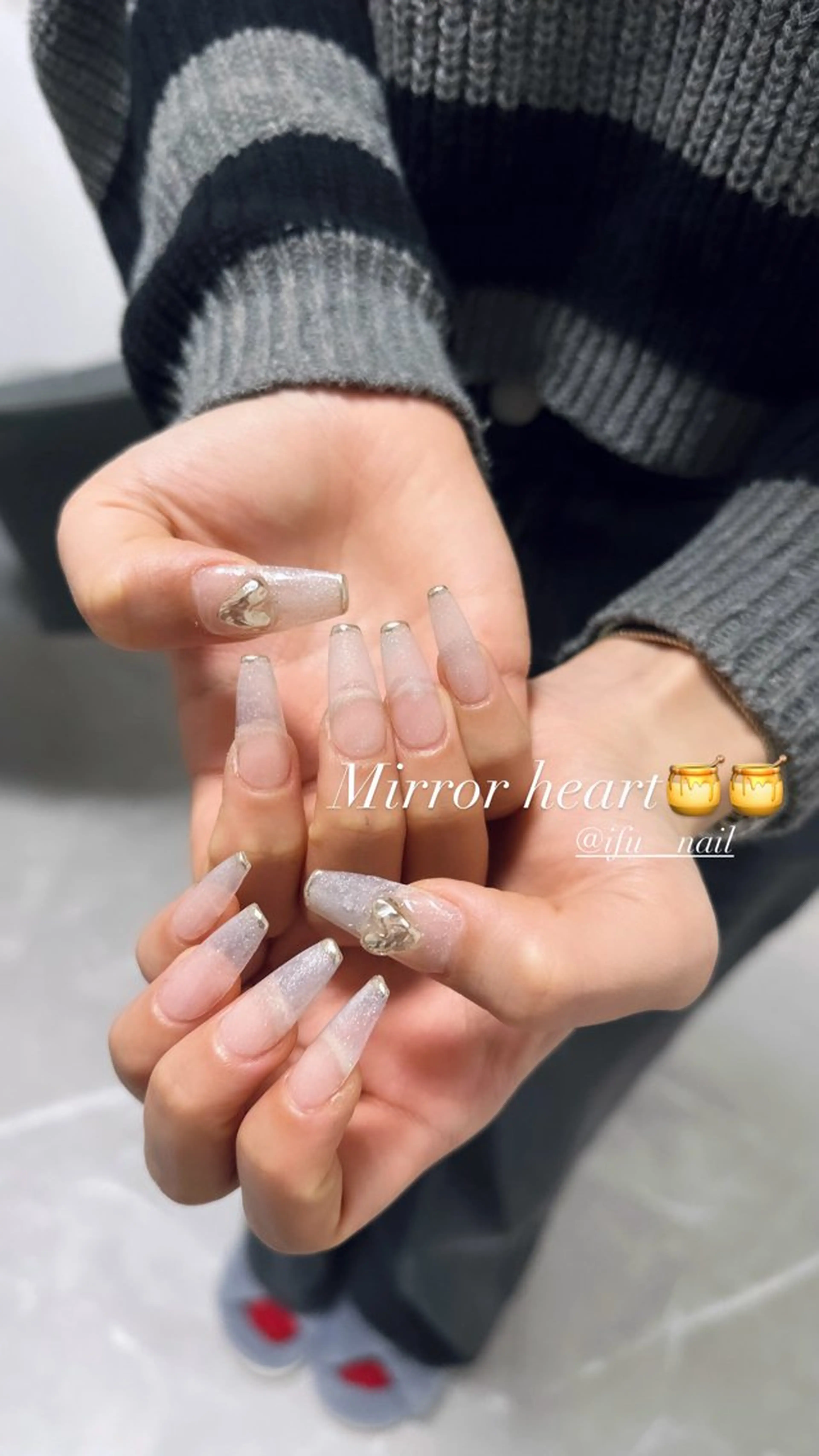 ネイル 長さ出し ハンドネイル If Nailのネイルデザイン