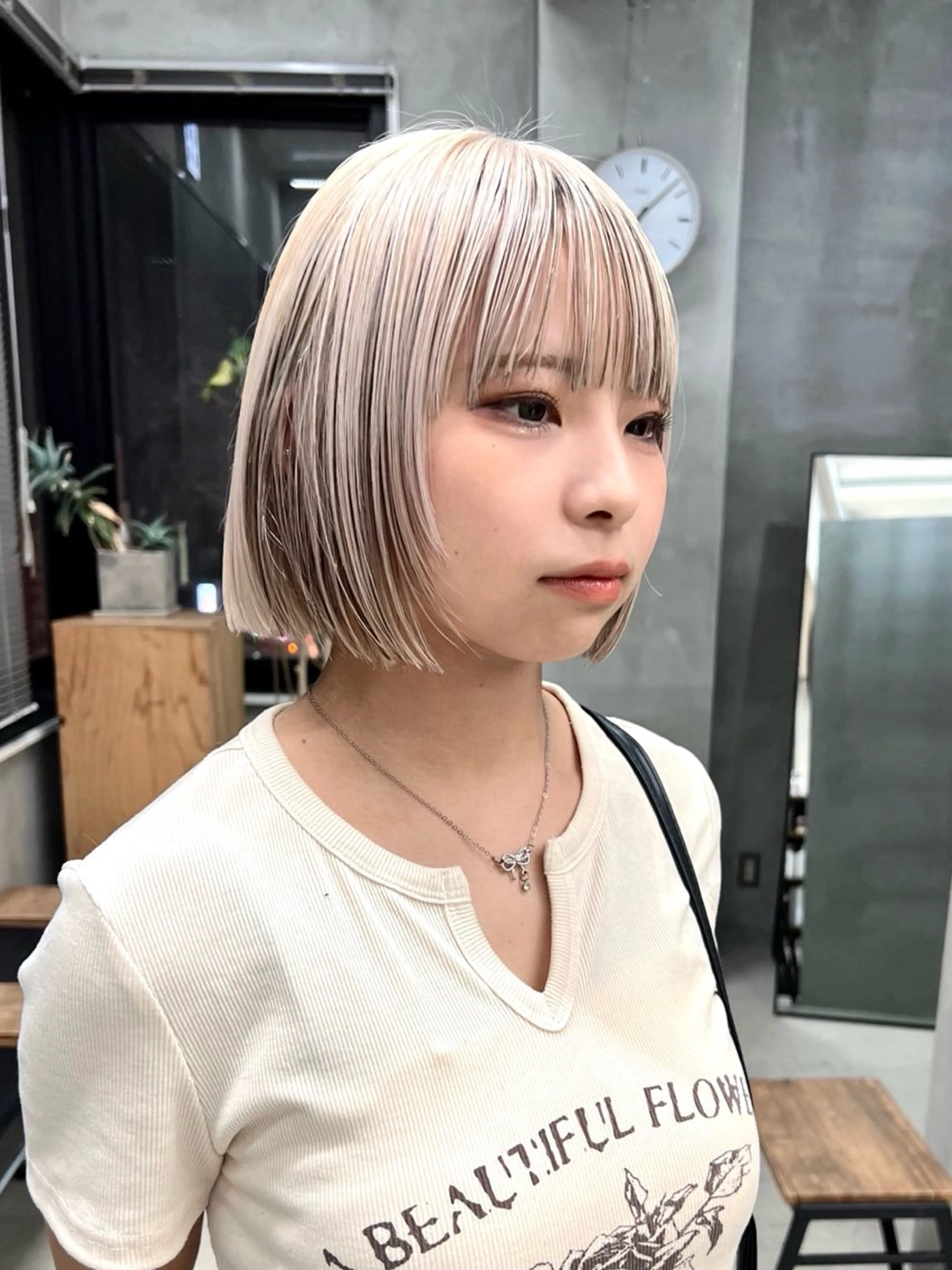 ショート カラー カット ヘアカラー トリートメント ブリーチ/似合わせ カット🦕Kaitoのヘアスタイル