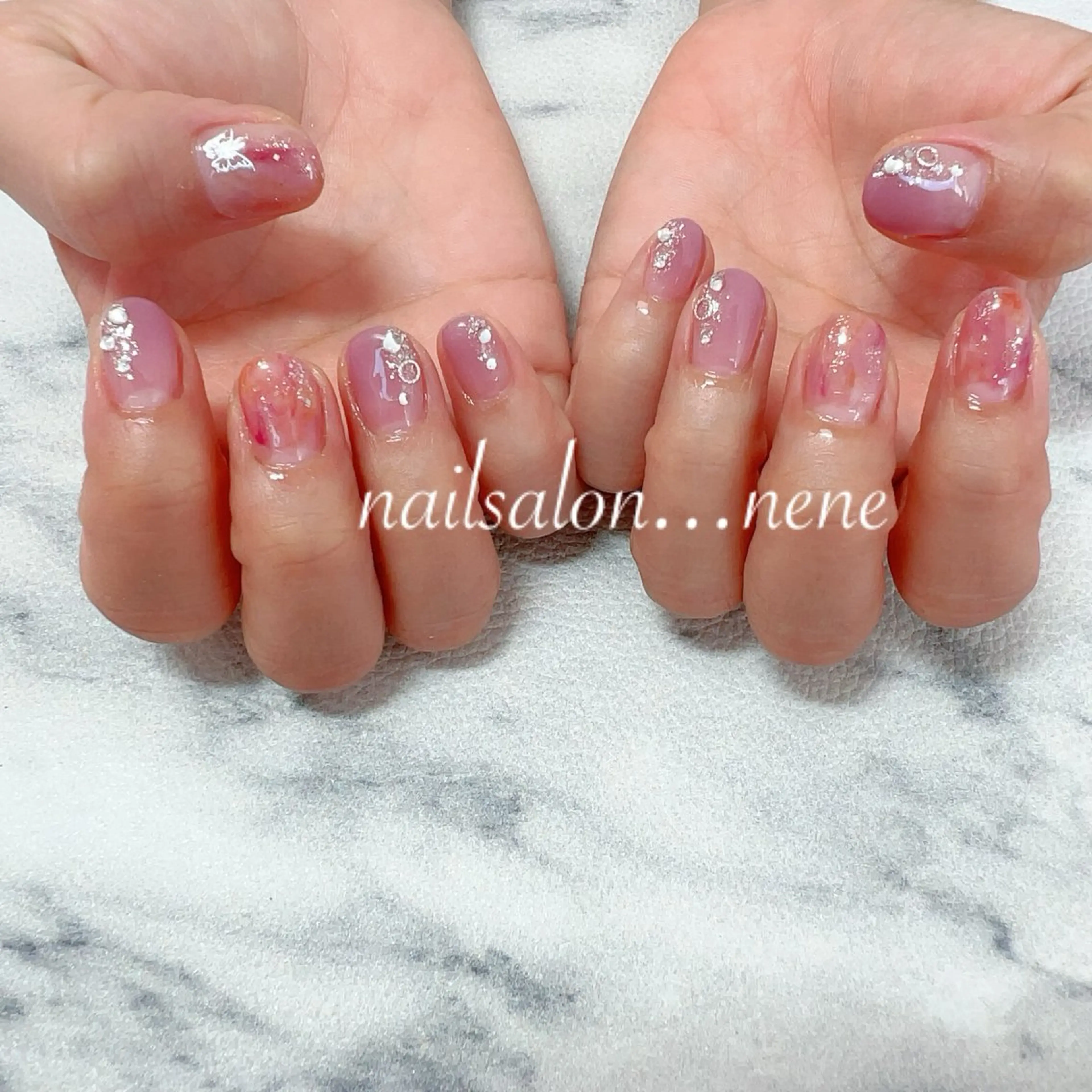 ネイル ニュアンスネイル nailsalon ...neneのネイルデザイン