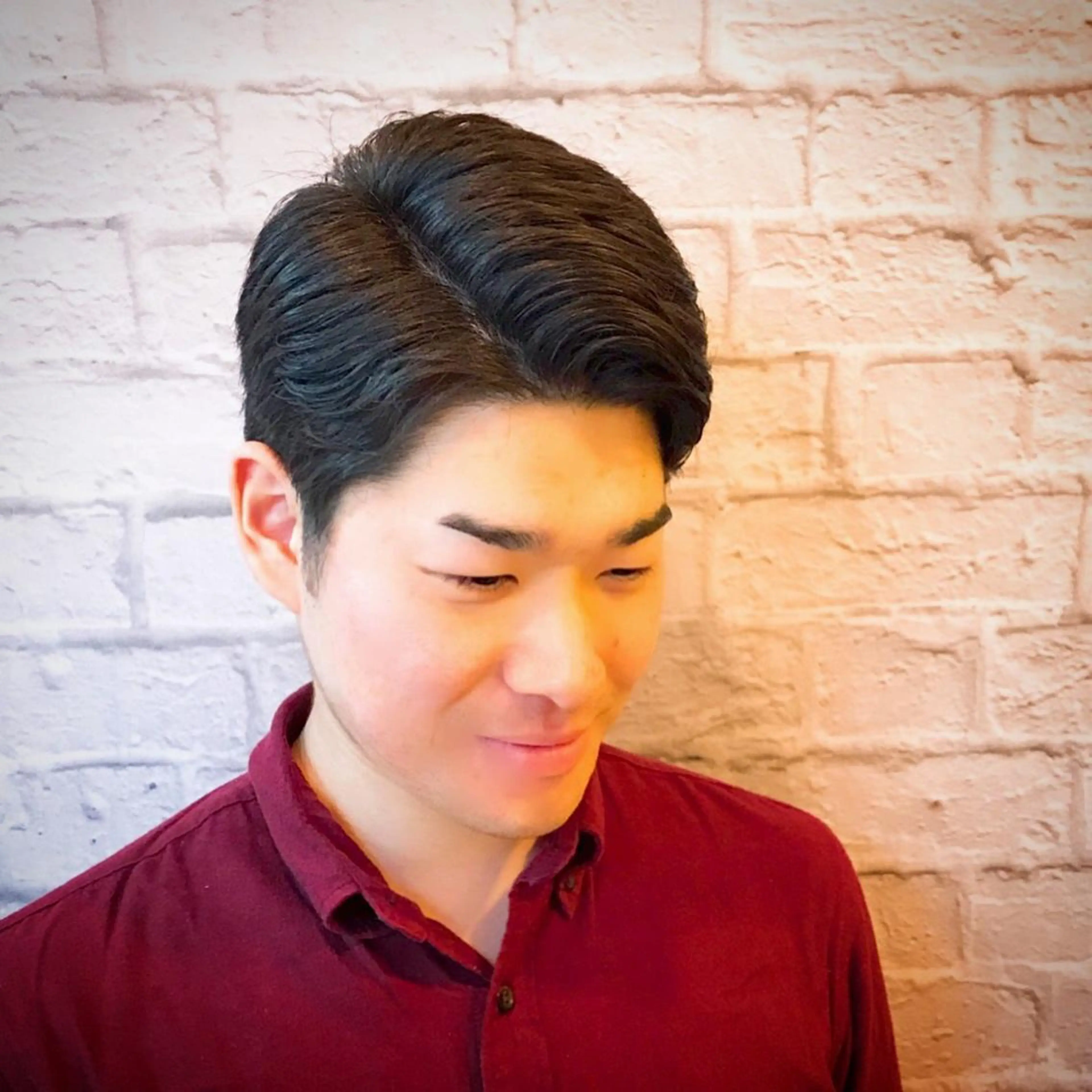 ミディアム メンズ カット お客様満足度NO.1 小林真弥のヘアスタイル