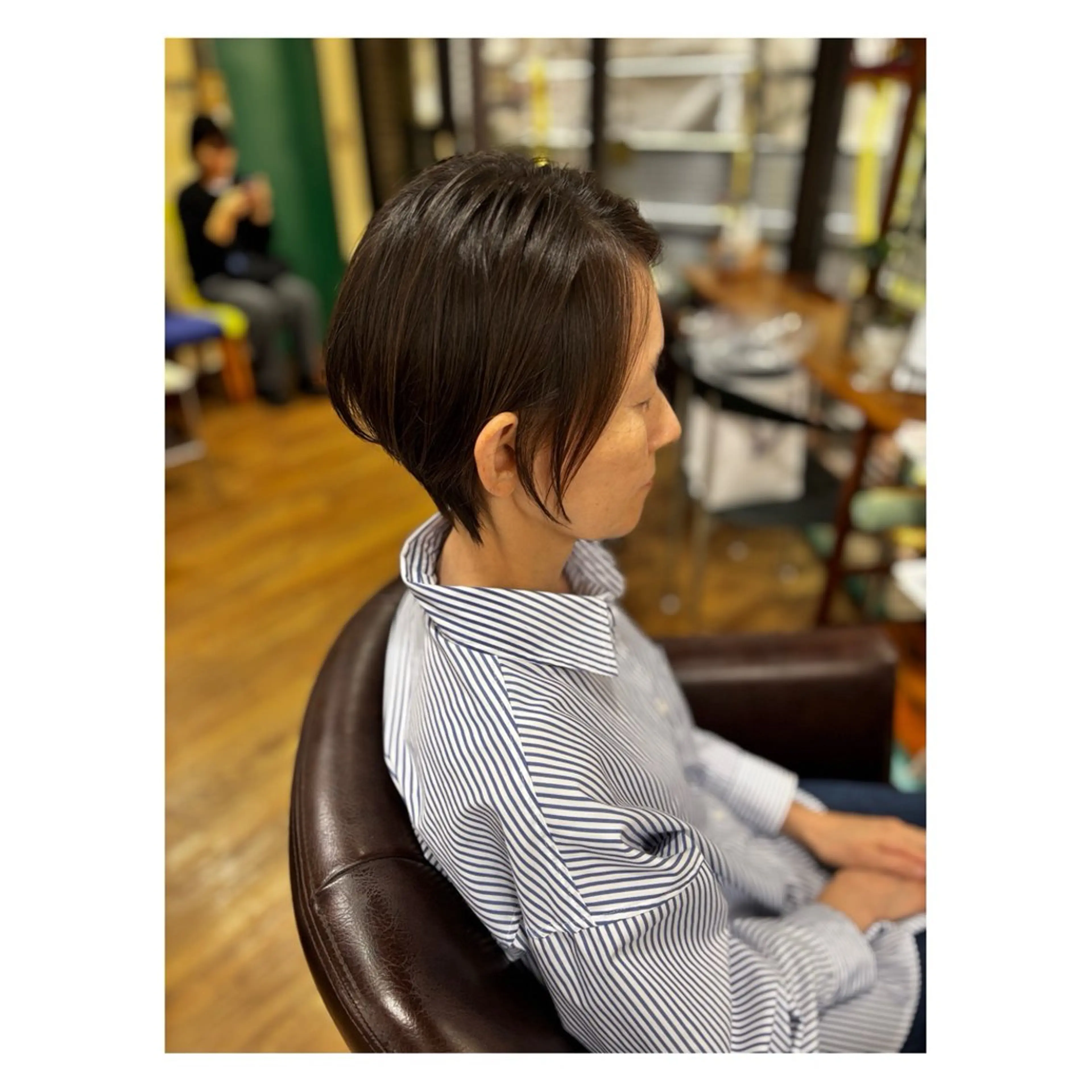 ショート カット トリートメント cmake所属・. kanokoのヘアスタイル